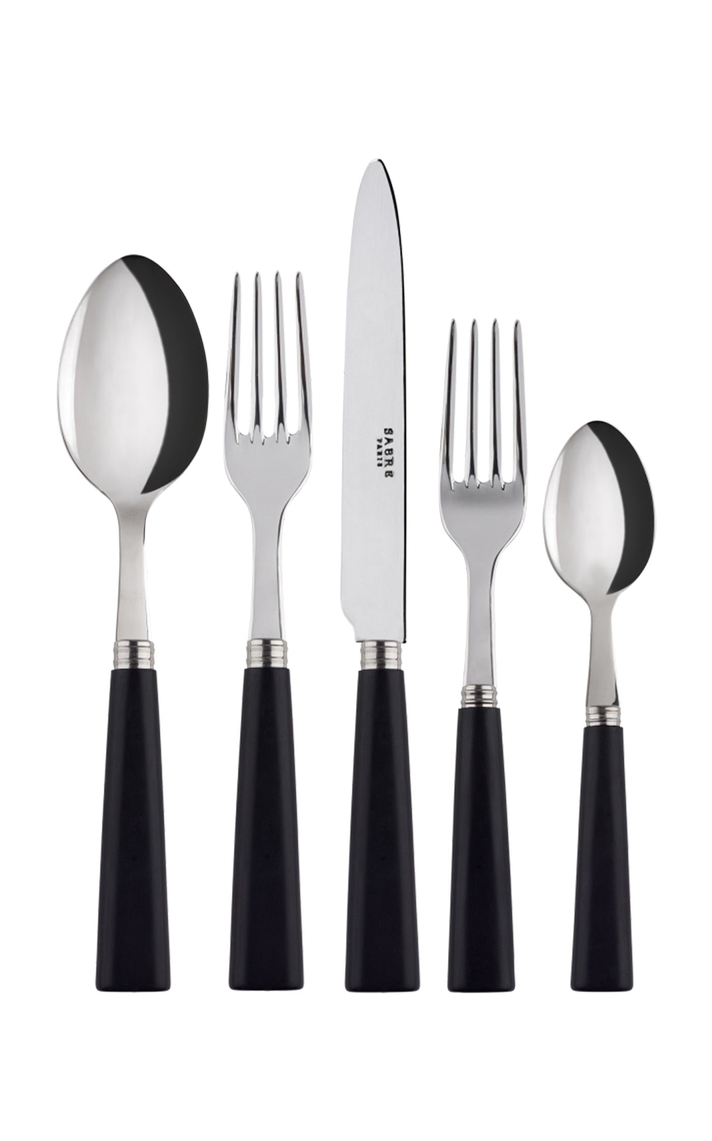 Nature Wood Five-Piece Silverware Set