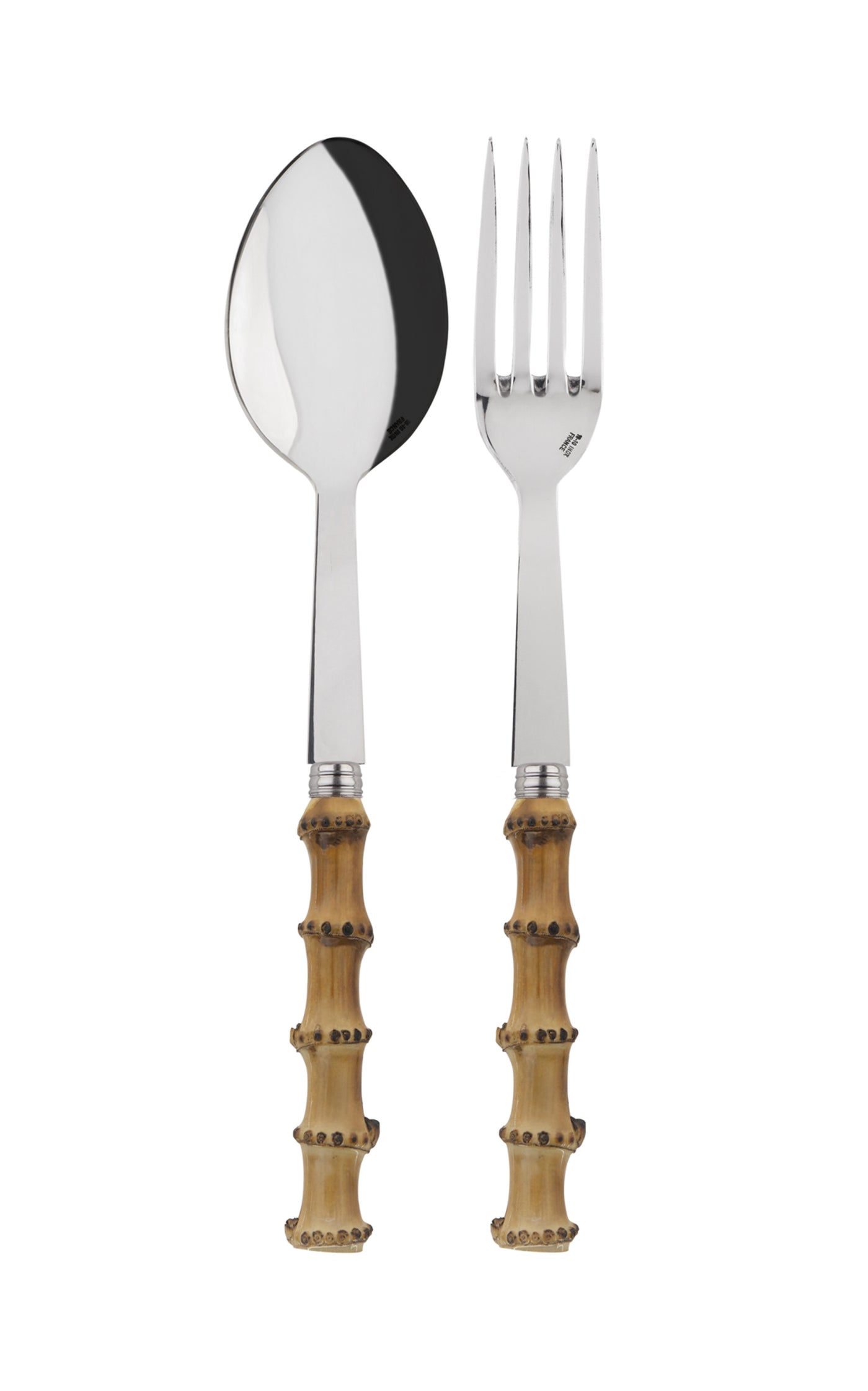 Panda Bamboo Two-Piece Serving Set
