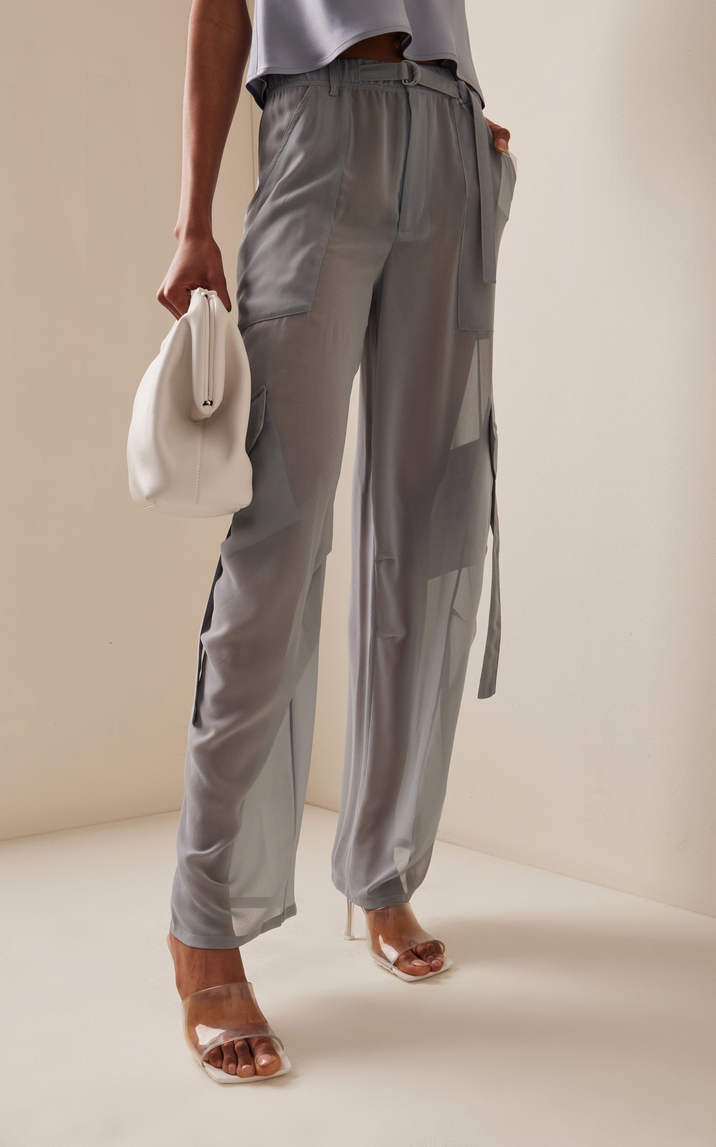 Georgette Utility Pants