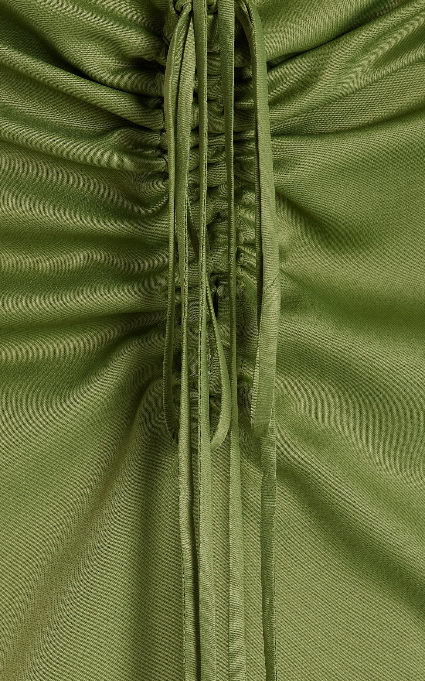 Corded Stretch Satin Maxi Dress