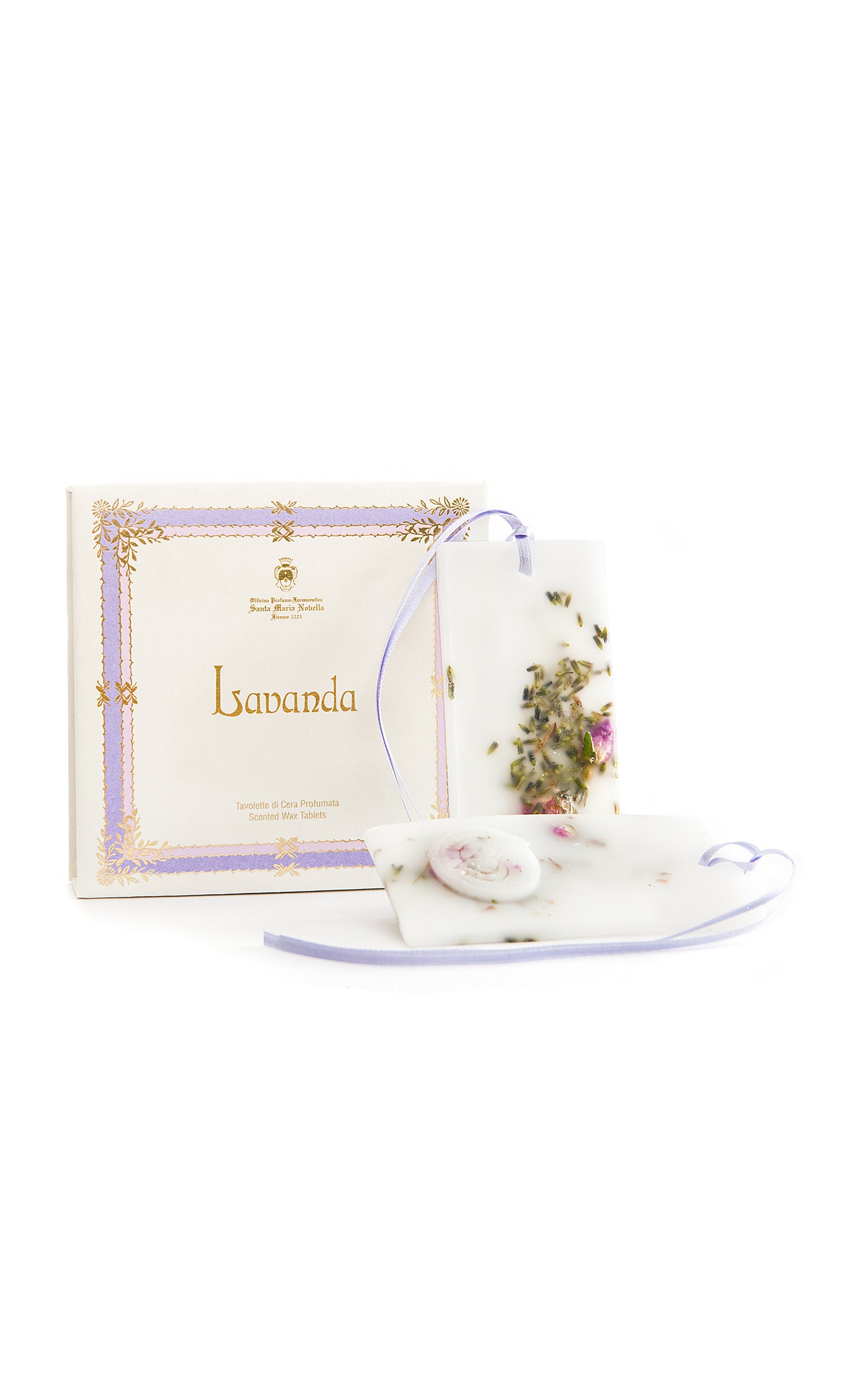 Set-of-Two Lavender Scented Wax Tablets