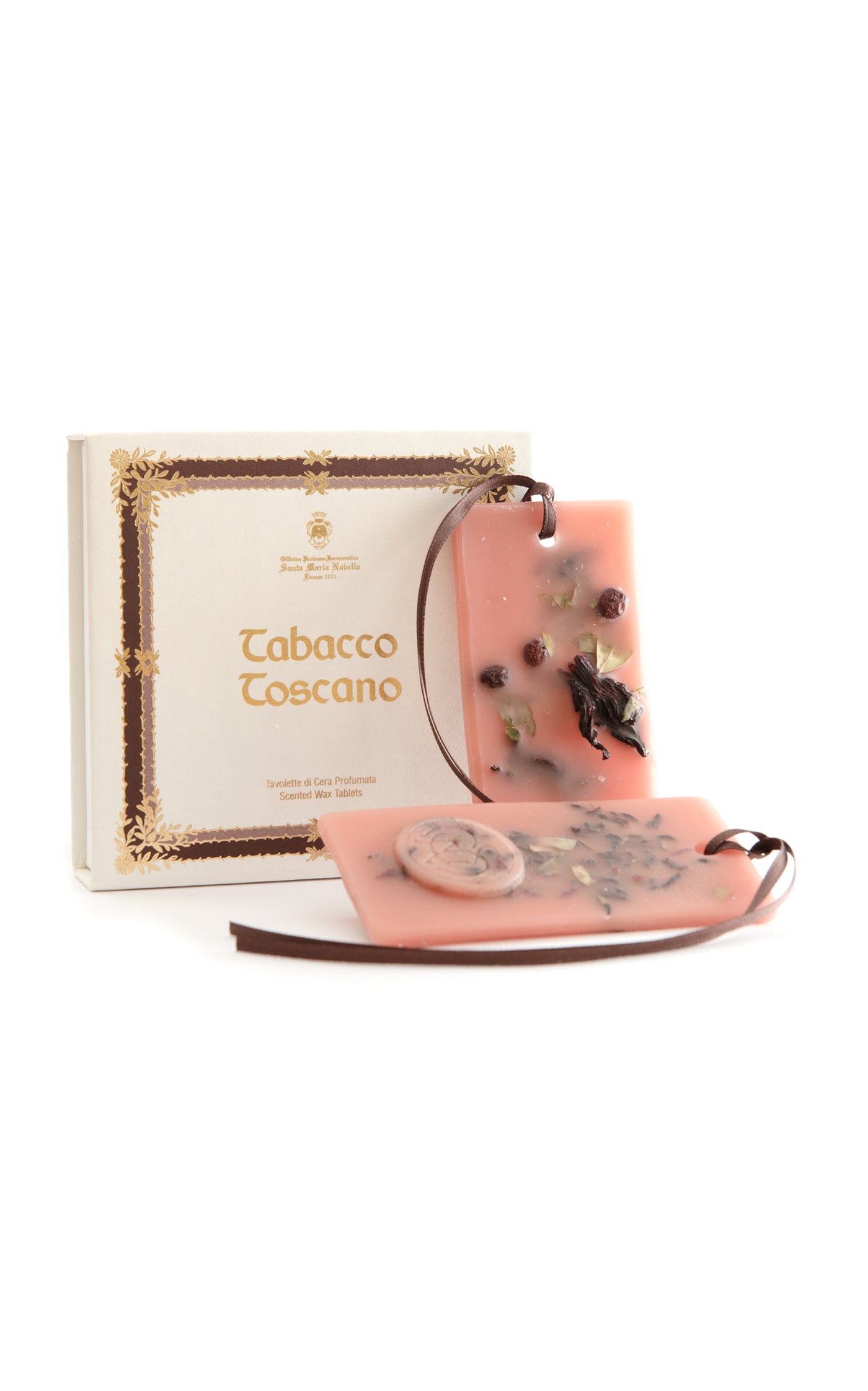 Set-of-Two Tabacco Toscano Wax Tablets