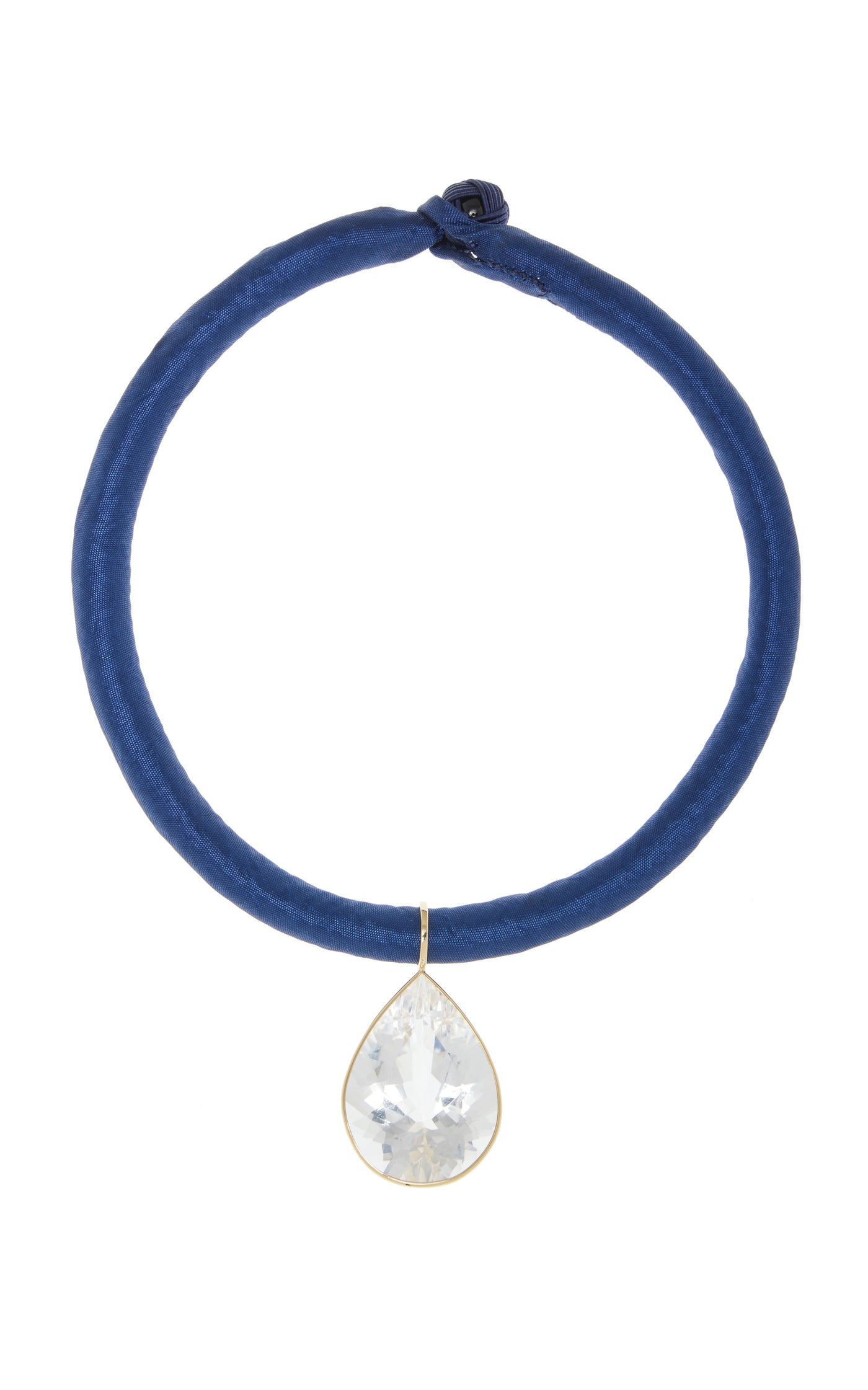 Yvonne Crystal Silk Necklace