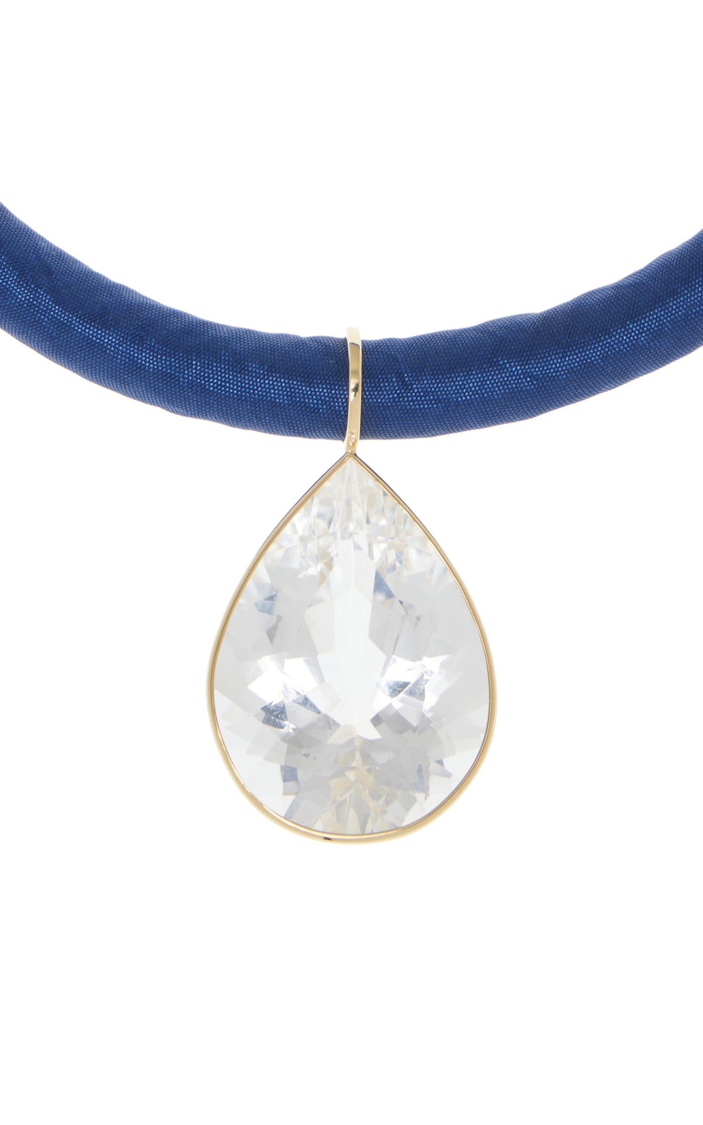 Yvonne Crystal Silk Necklace