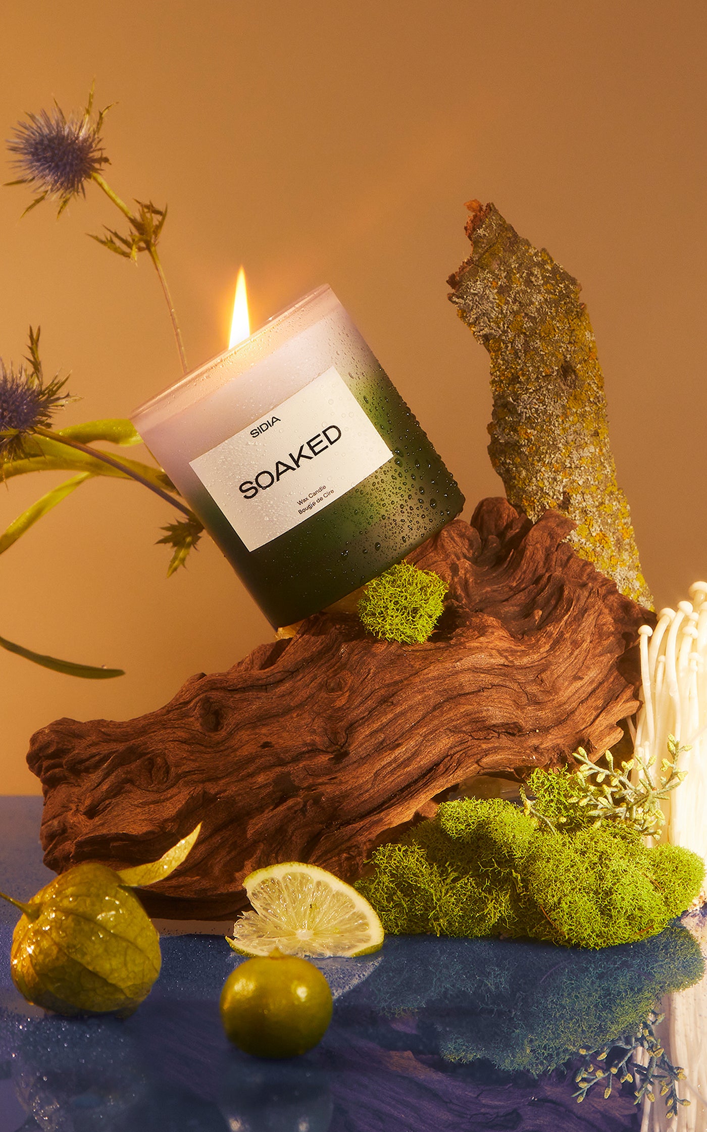 Soaked Candle