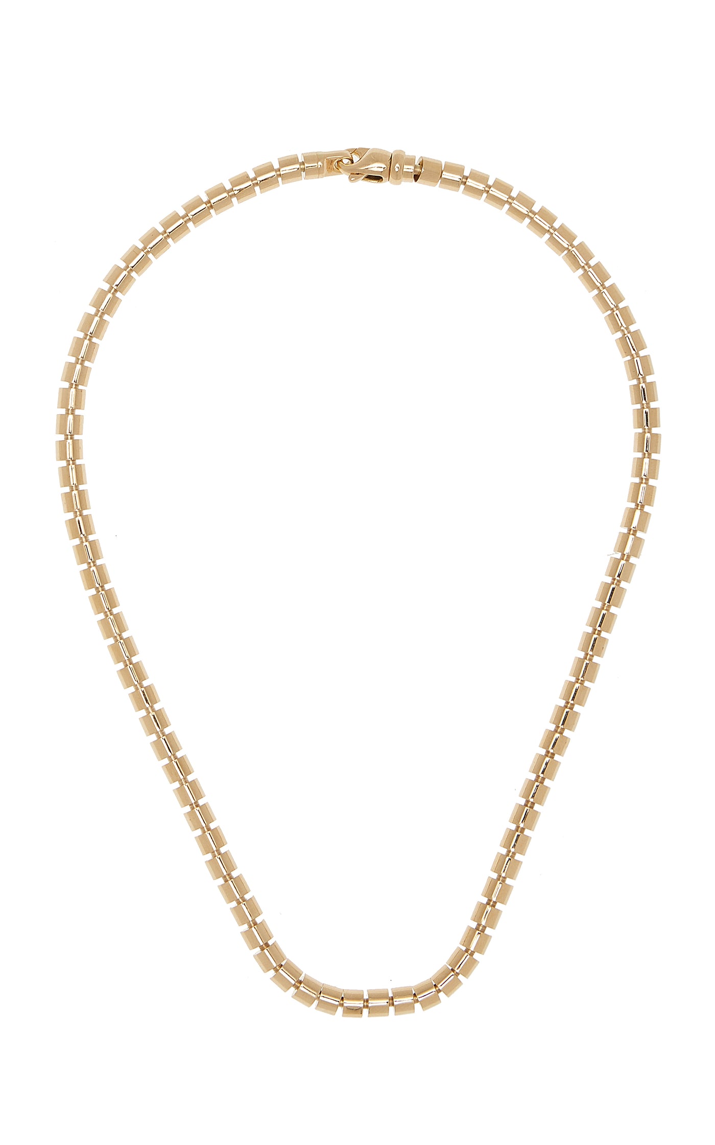 18K Yellow Gold Ophelia Skinny Short Necklace