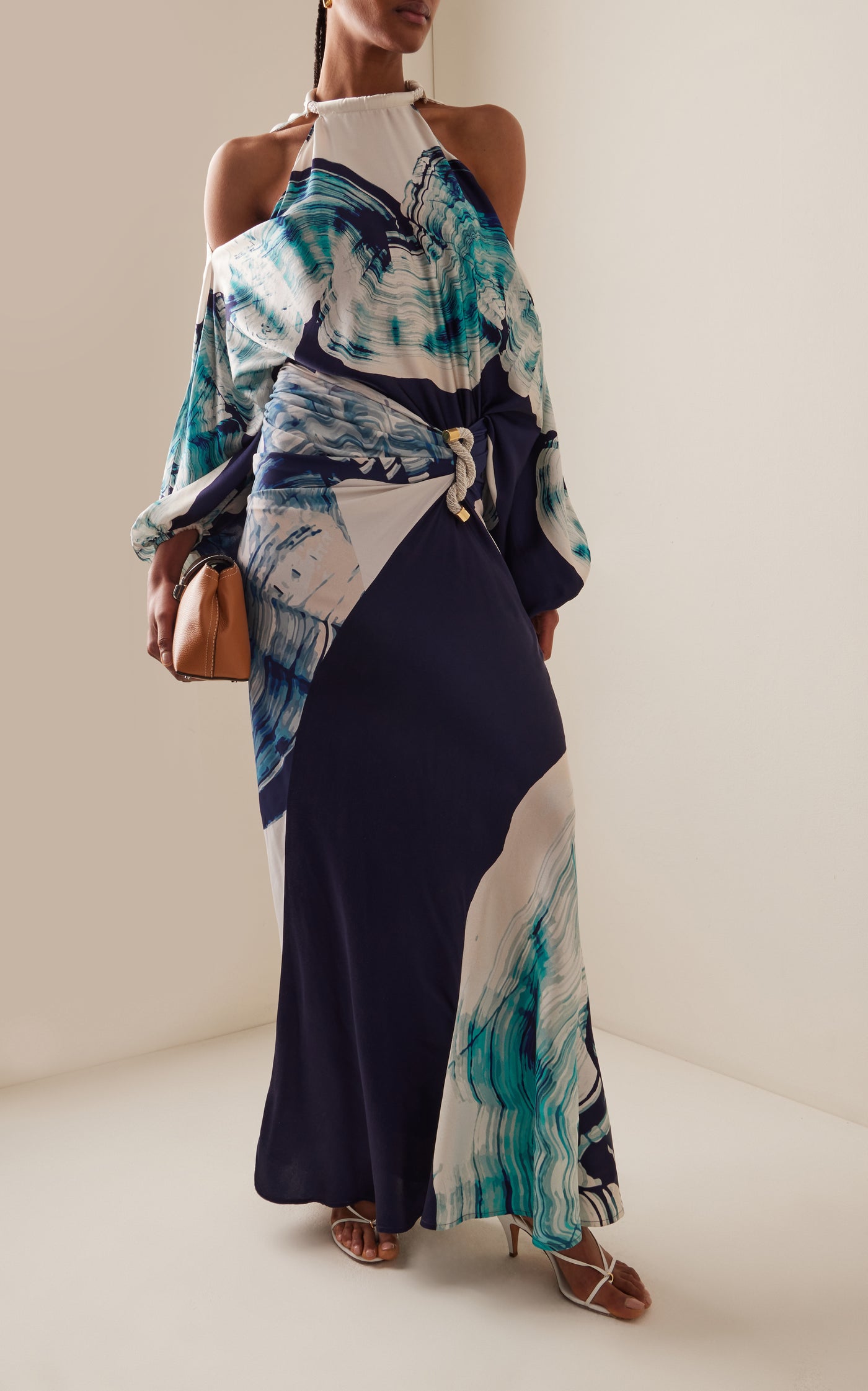 Claudia Gathered Maxi Skirt