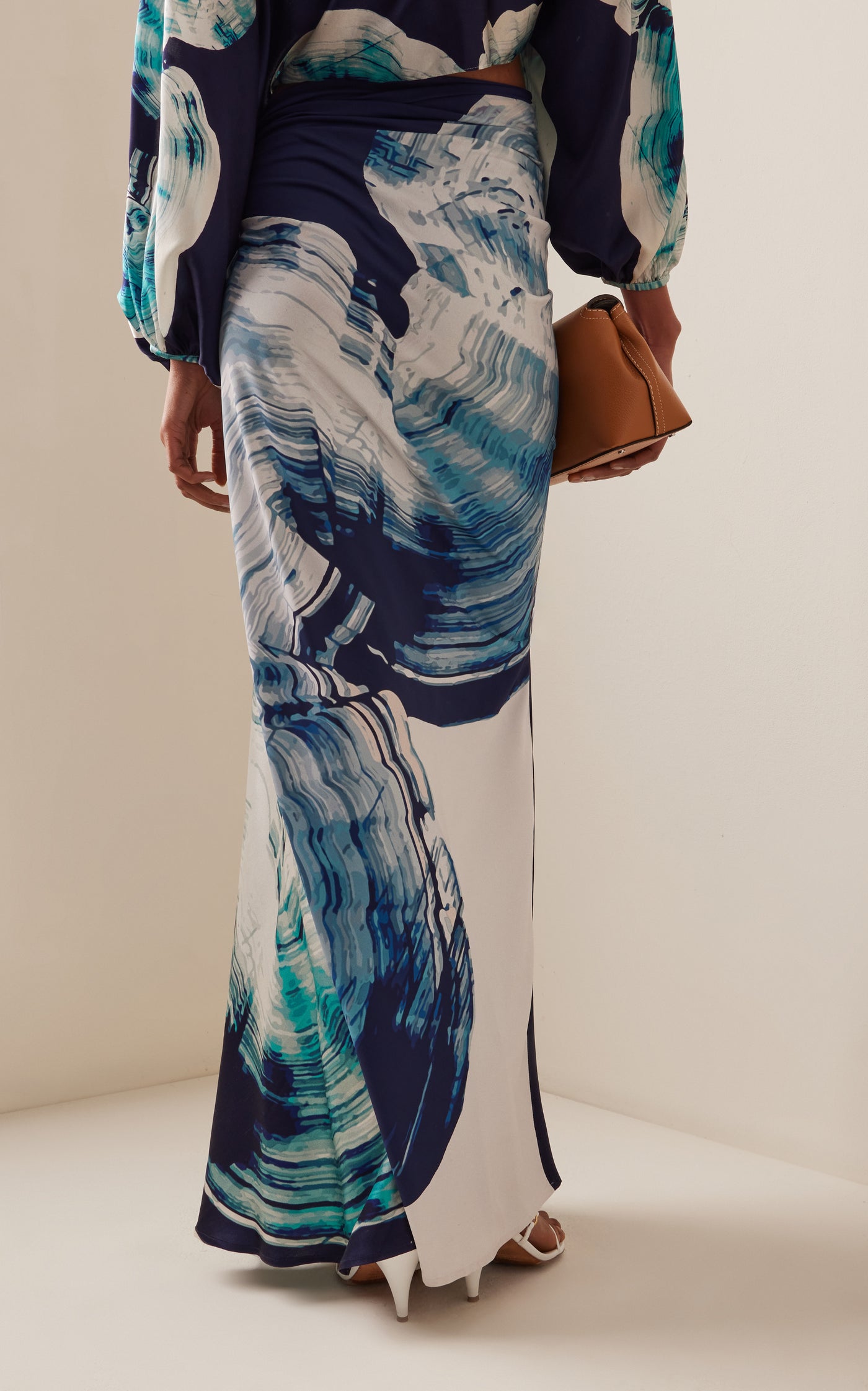 Claudia Gathered Maxi Skirt