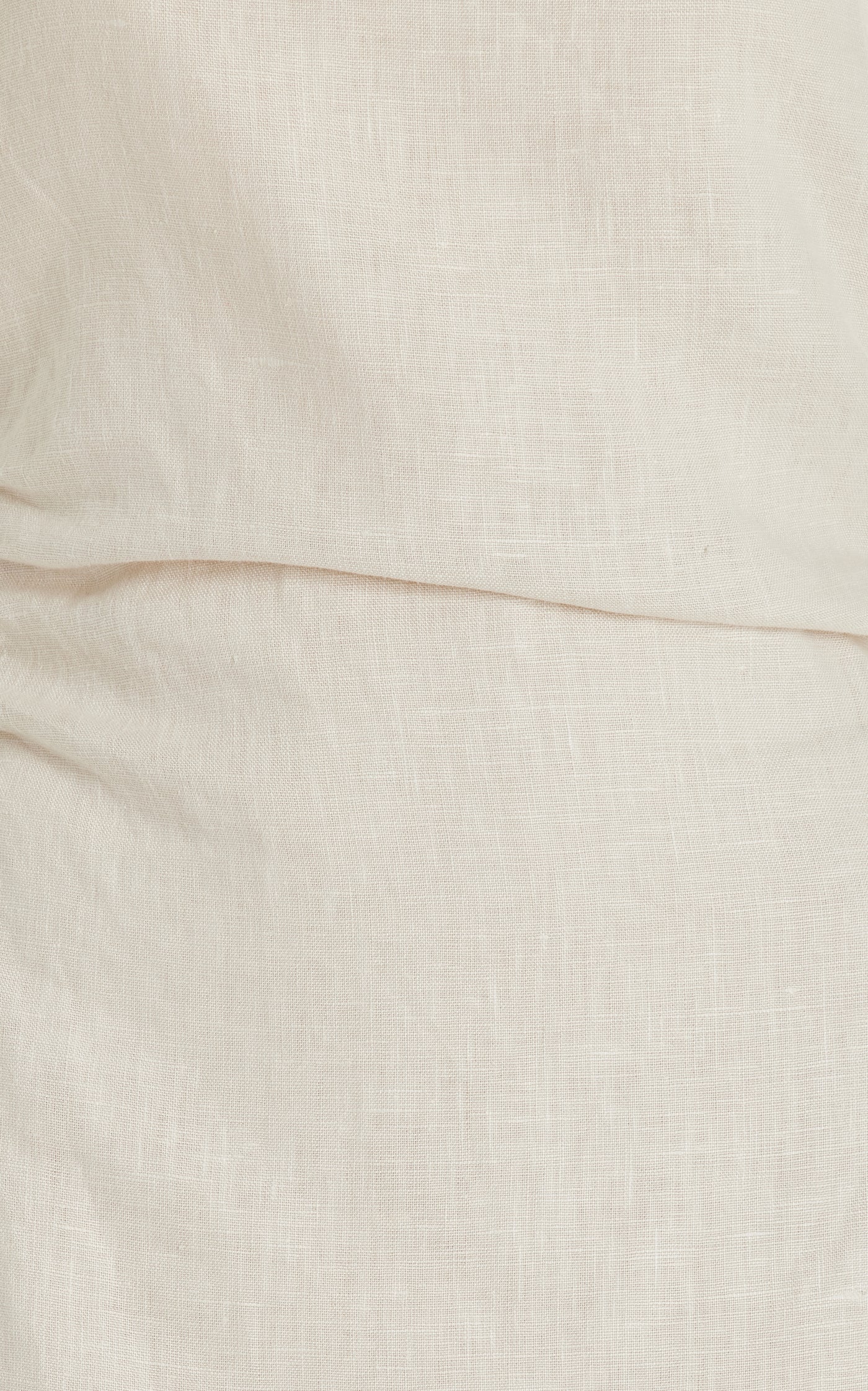 Affogato Tie-Detailed Linen Maxi Dress