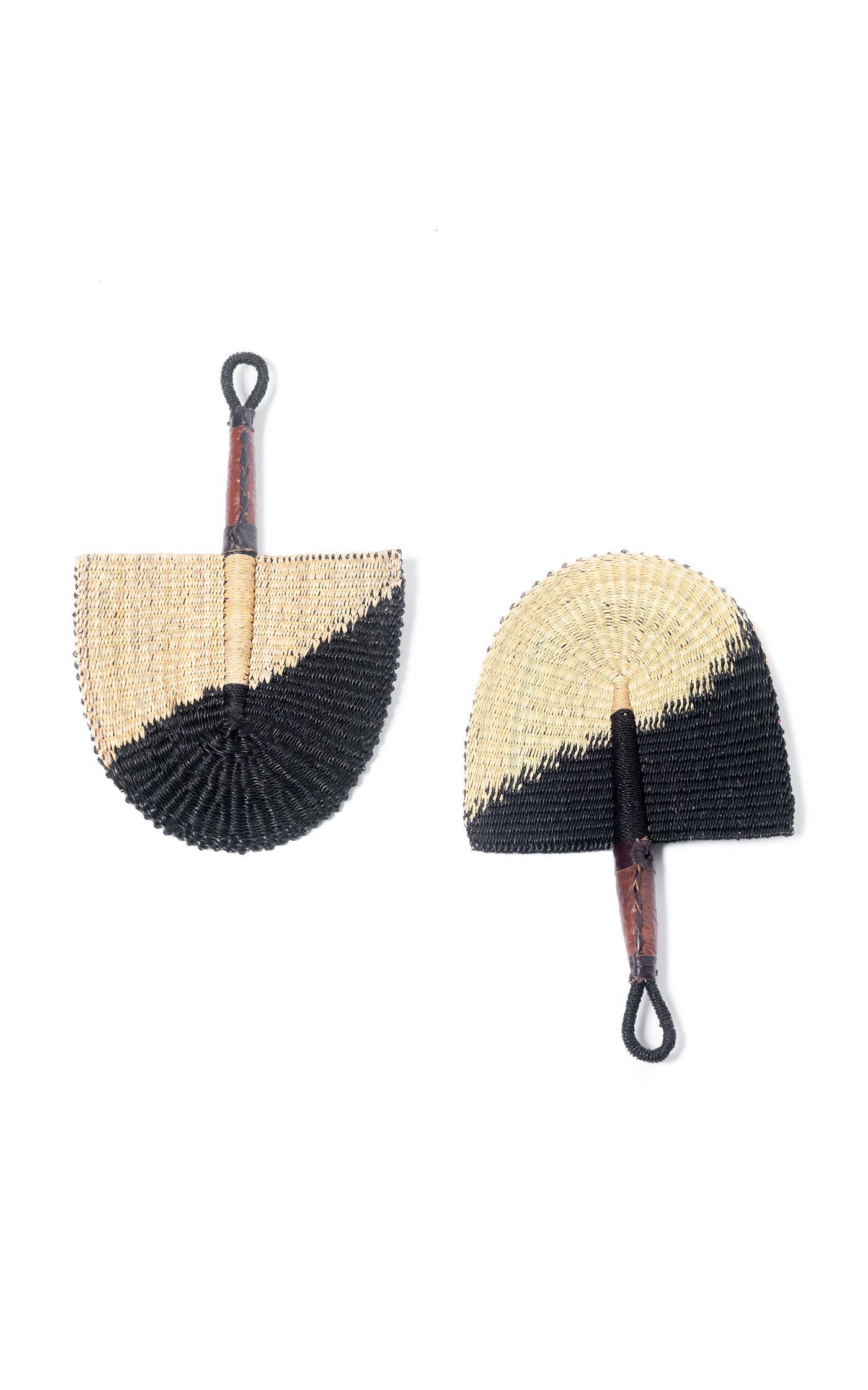 The Paloma Raffia Fan