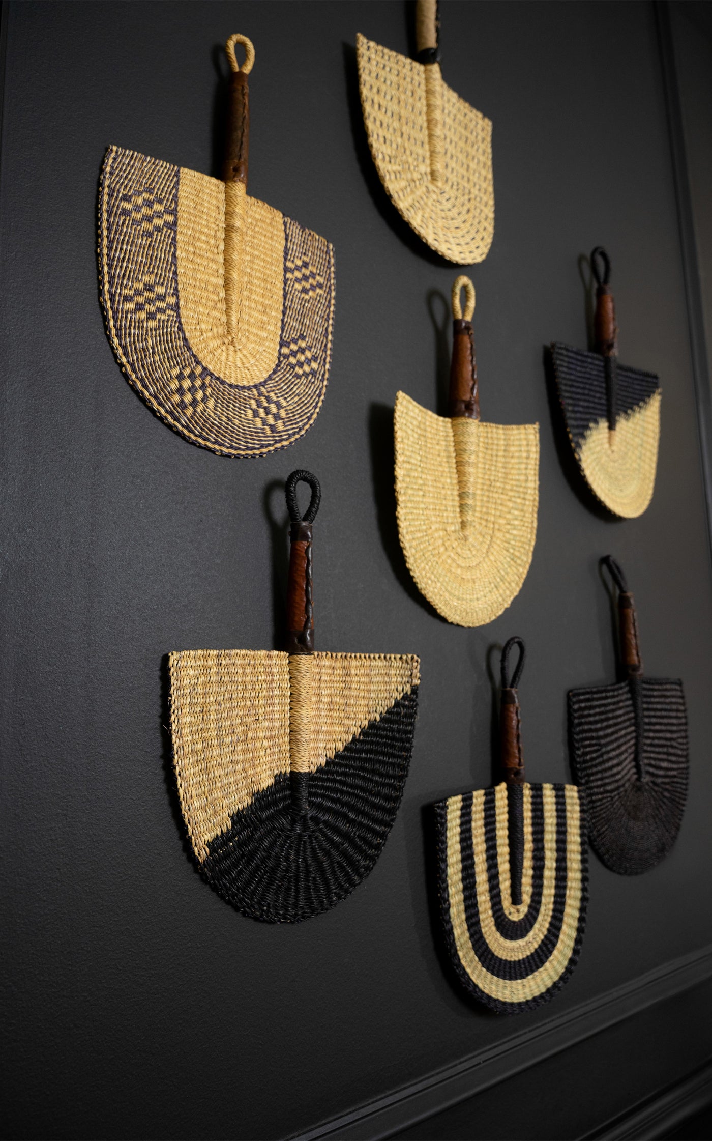 The Paloma Raffia Fan