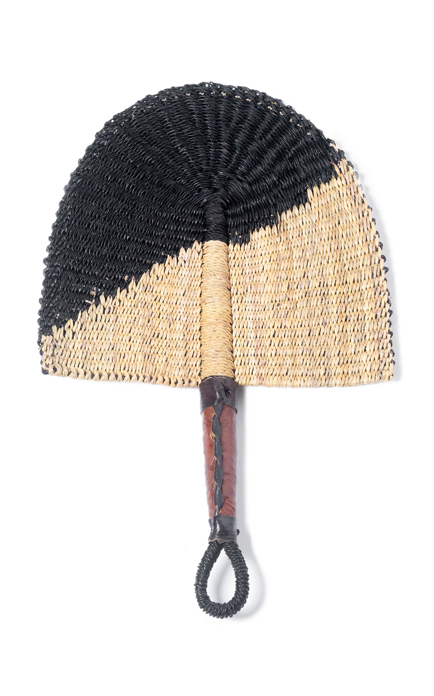 The Paloma Raffia Fan