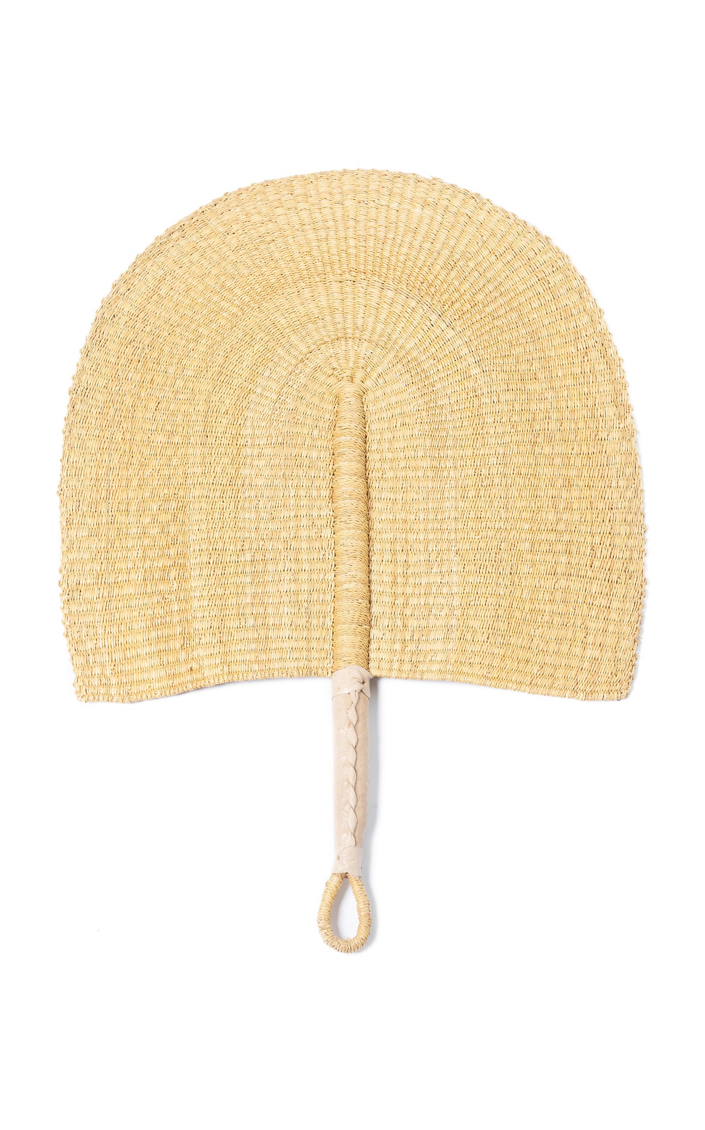 The Paloma Raffia Fan