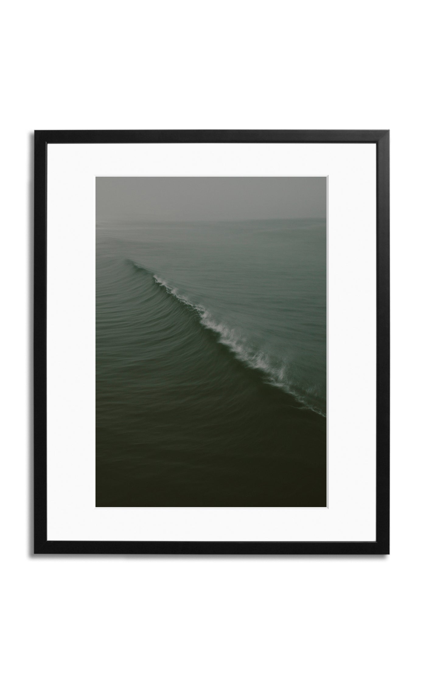 Early Morning Wave Framed Photography Print