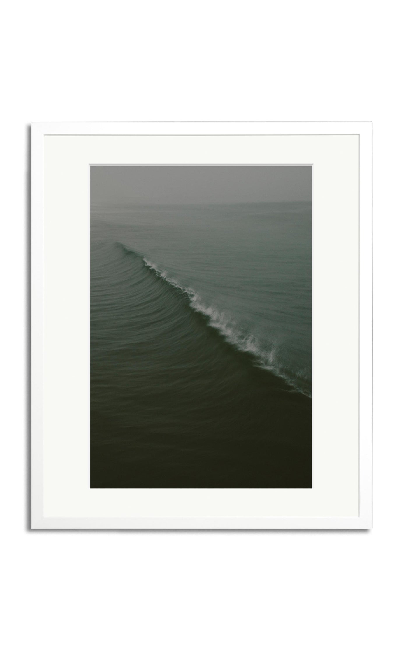 Early Morning Wave Framed Photography Print