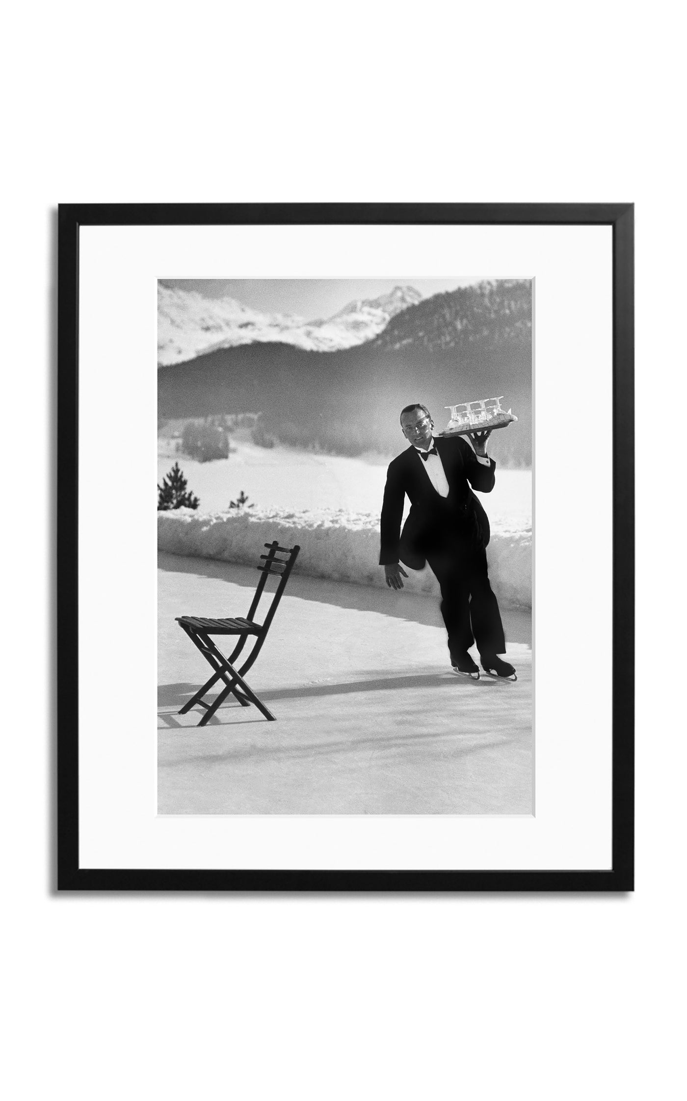 The Waiter's Practice Framed Photography Print