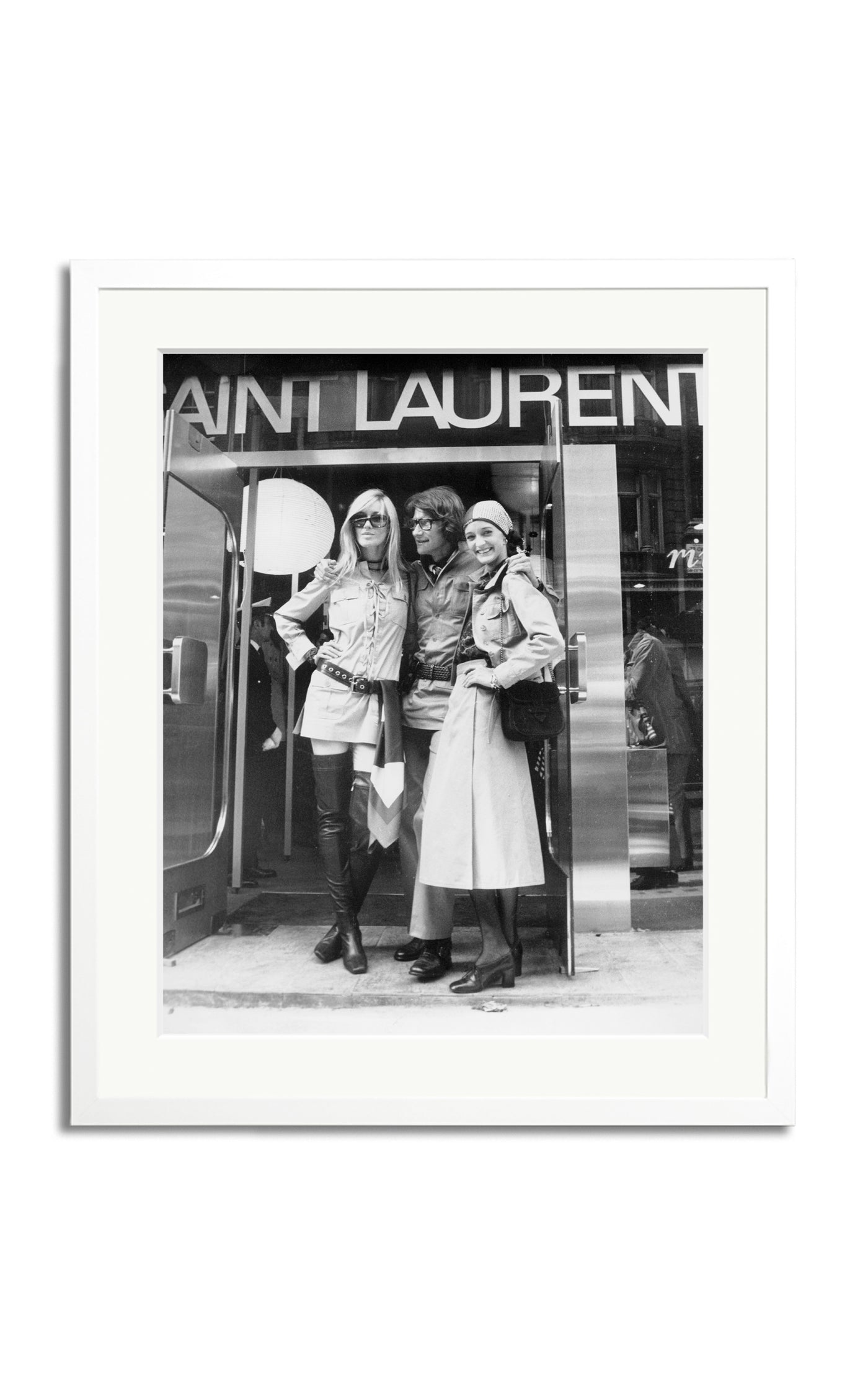 YSL on Bond Street Framed Photography Print