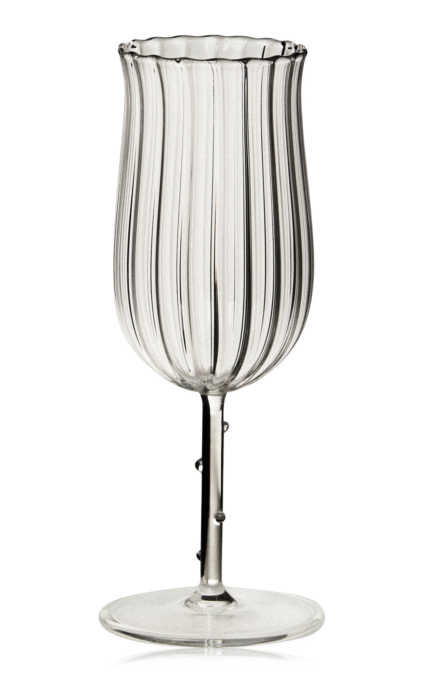 Set-Of-Four Tulip Wine Glasss