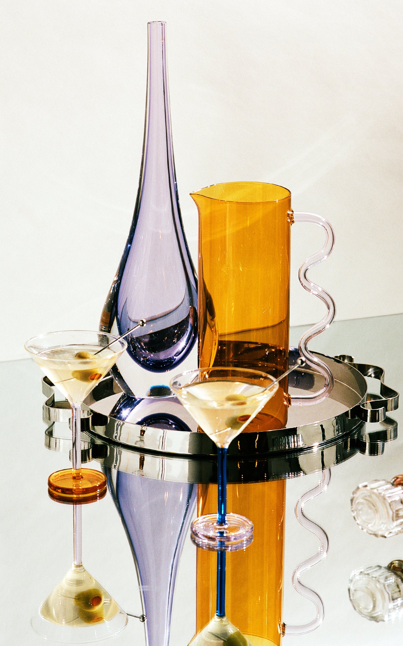 Wave Glass Pitcher