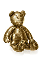 24K Gold Crocodile Teddy Bear