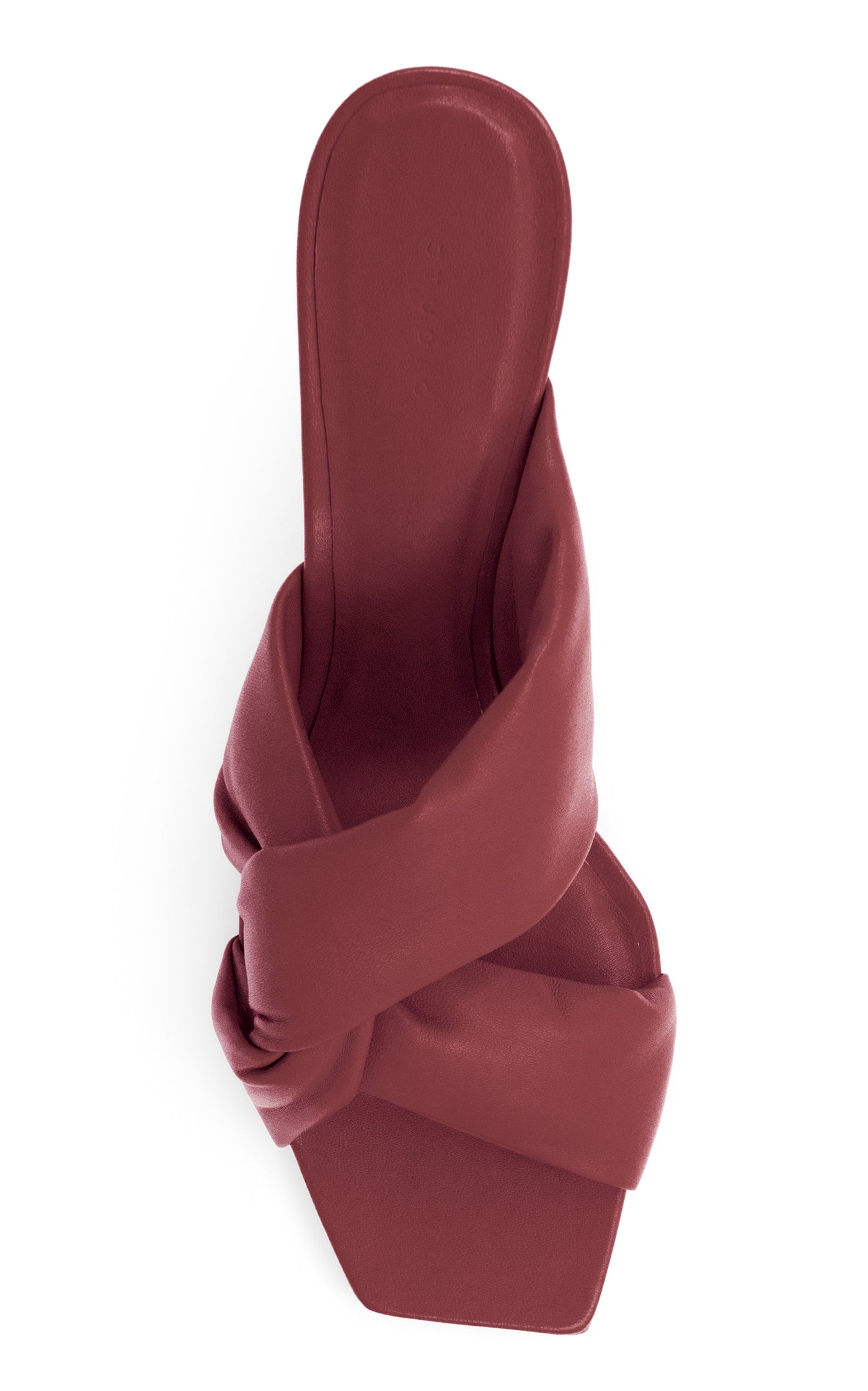 Pillow Loop Leather Sandals