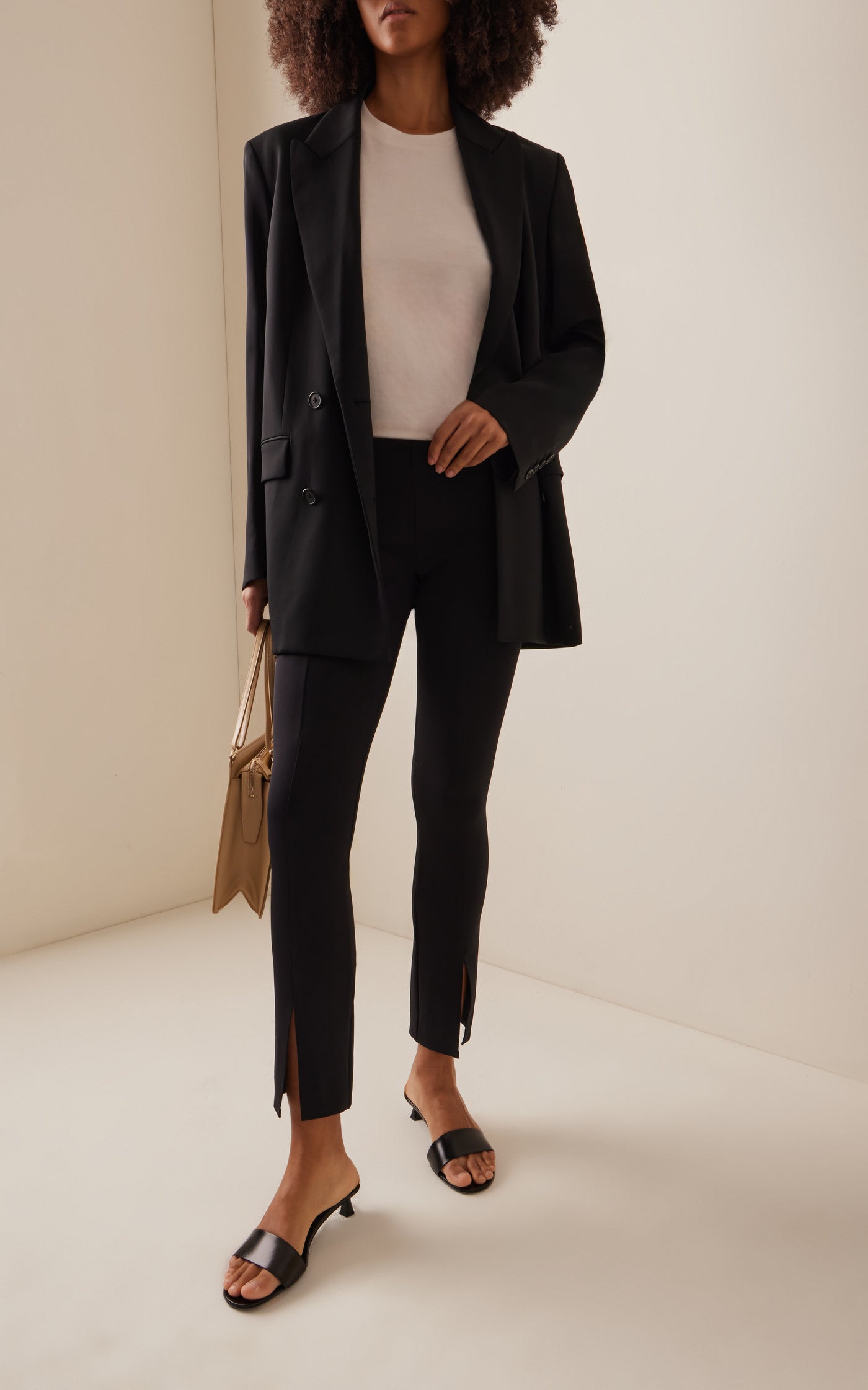 Combo Leather Mules