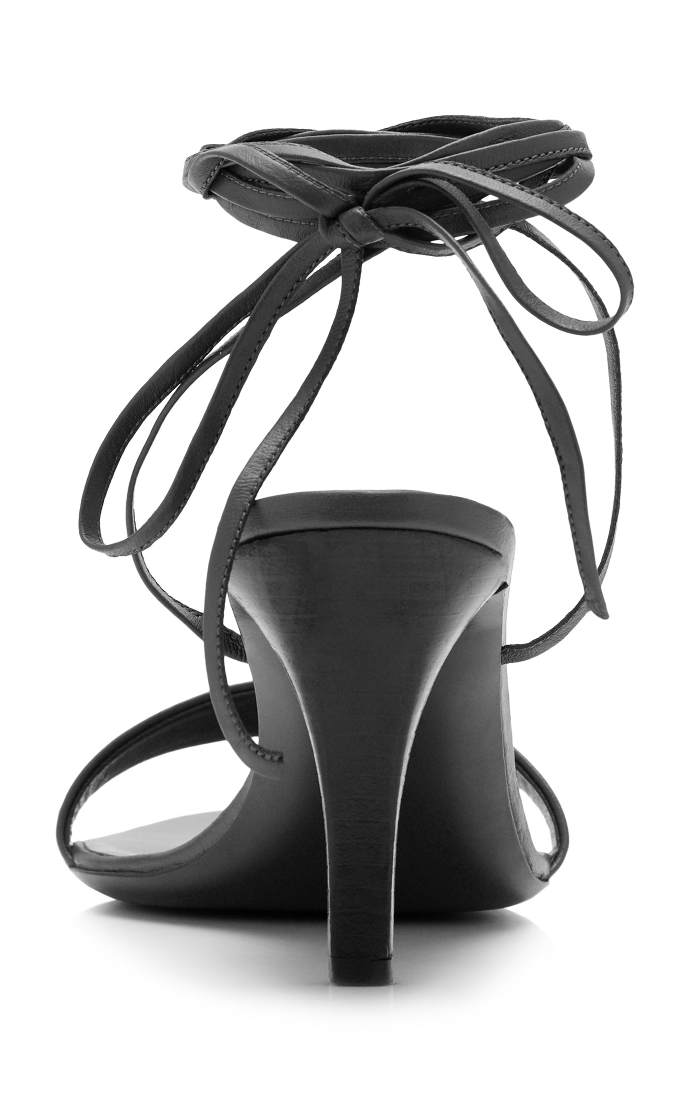 Maud Lace-Up Leather Sandals