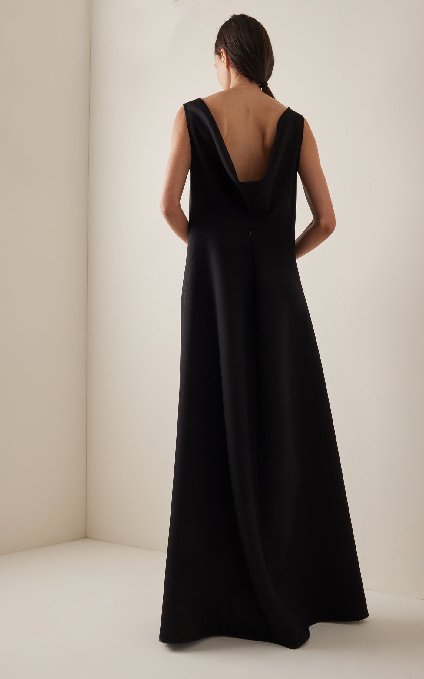 Rhea Wool-Blend Maxi Dress