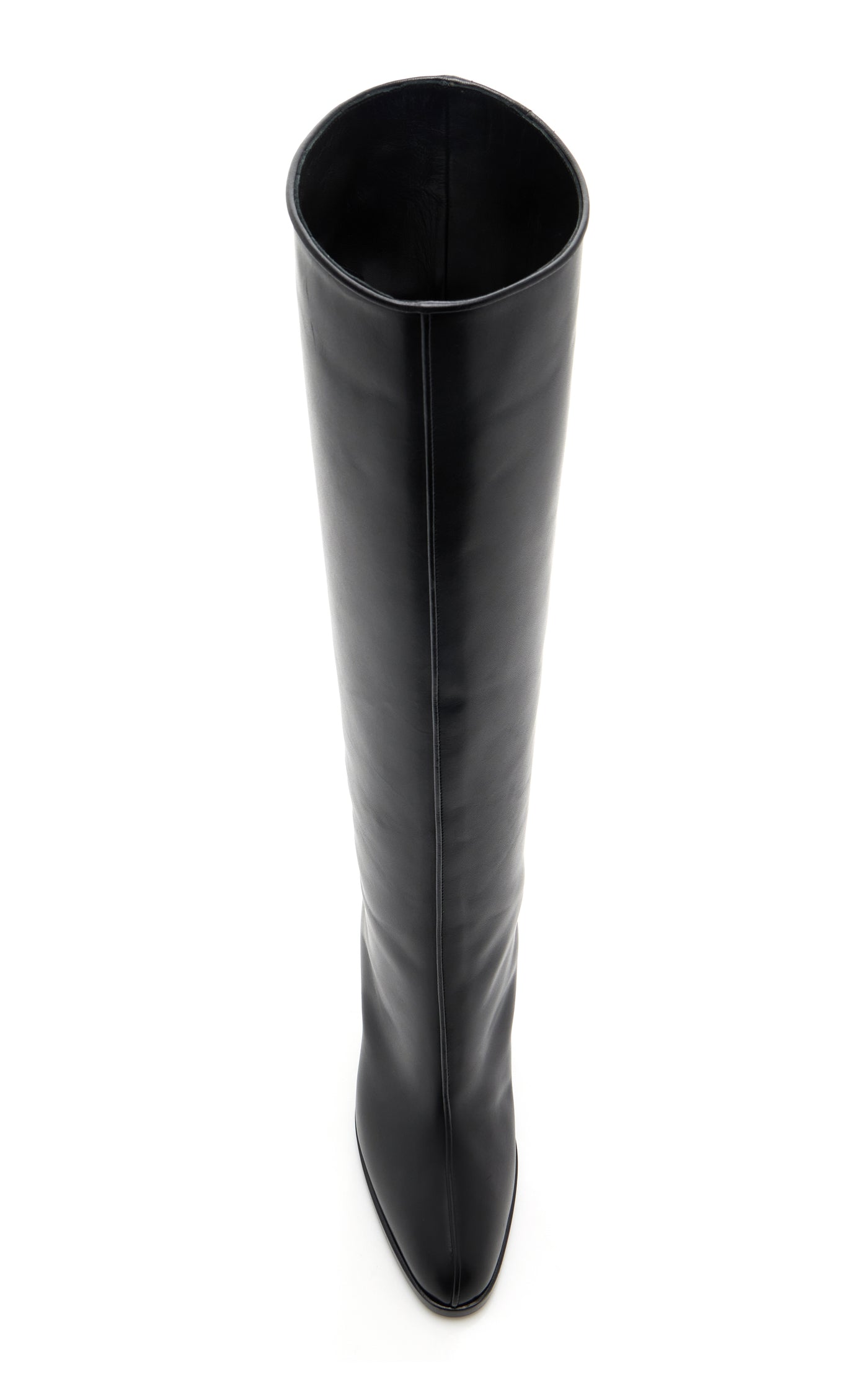 Wide Shaft Leather Boots