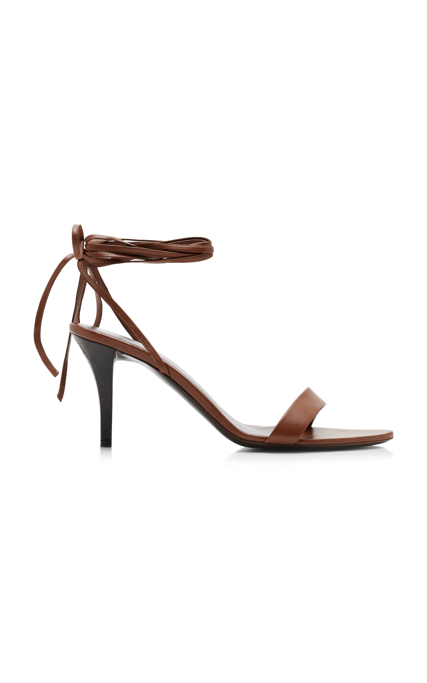 Maud Lace-Up Leather Sandals