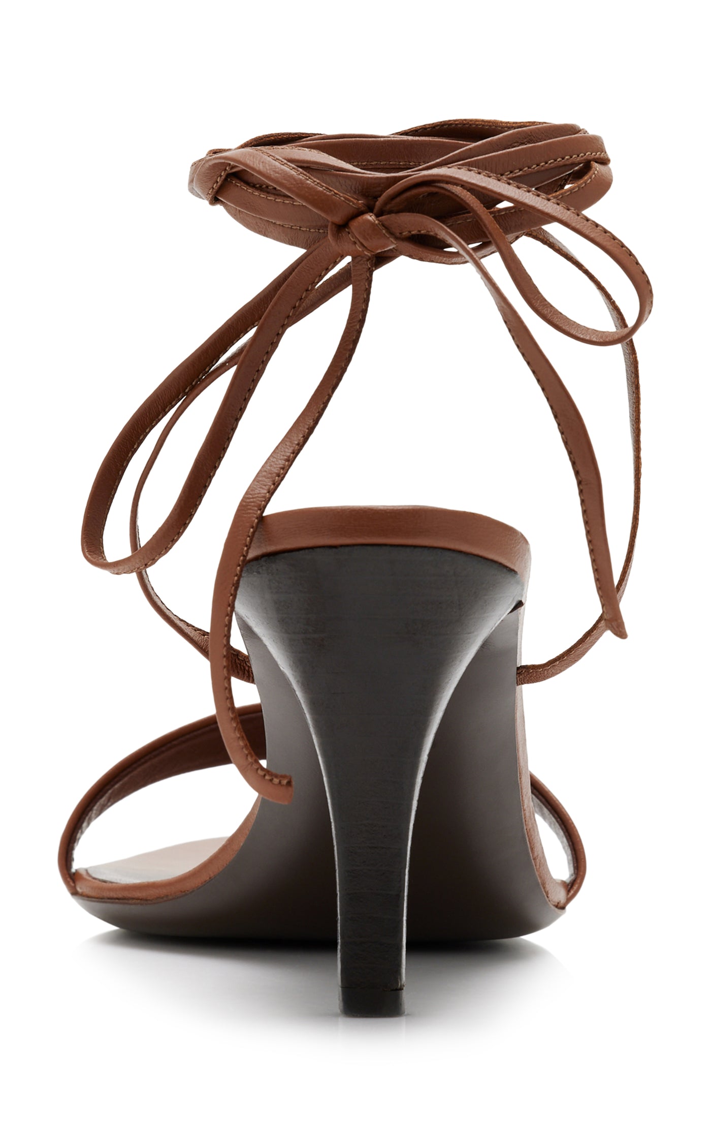 Maud Lace-Up Leather Sandals