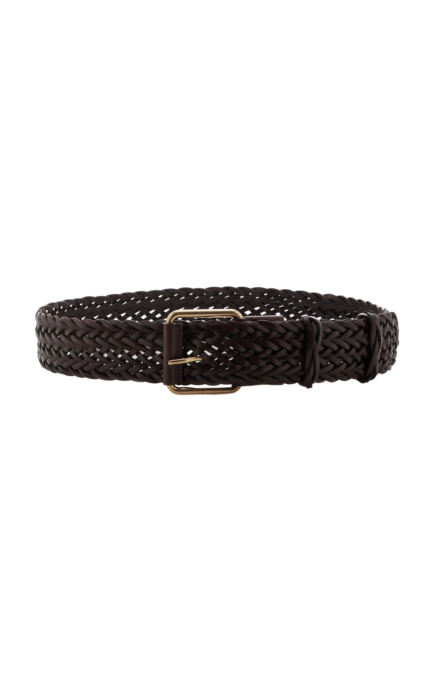 Woven Leather Belt
