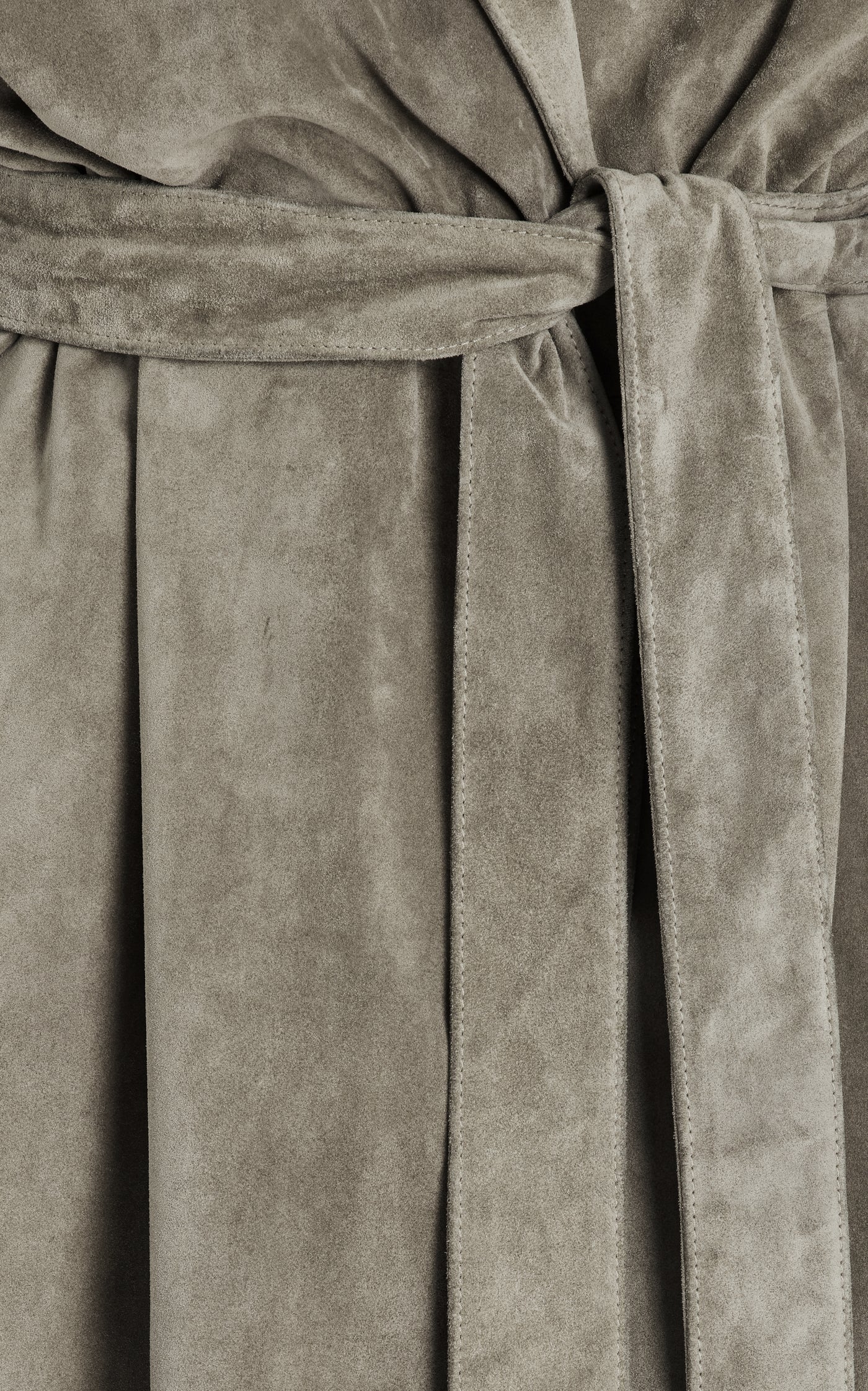 Poseidone Sueded-Leather Coat