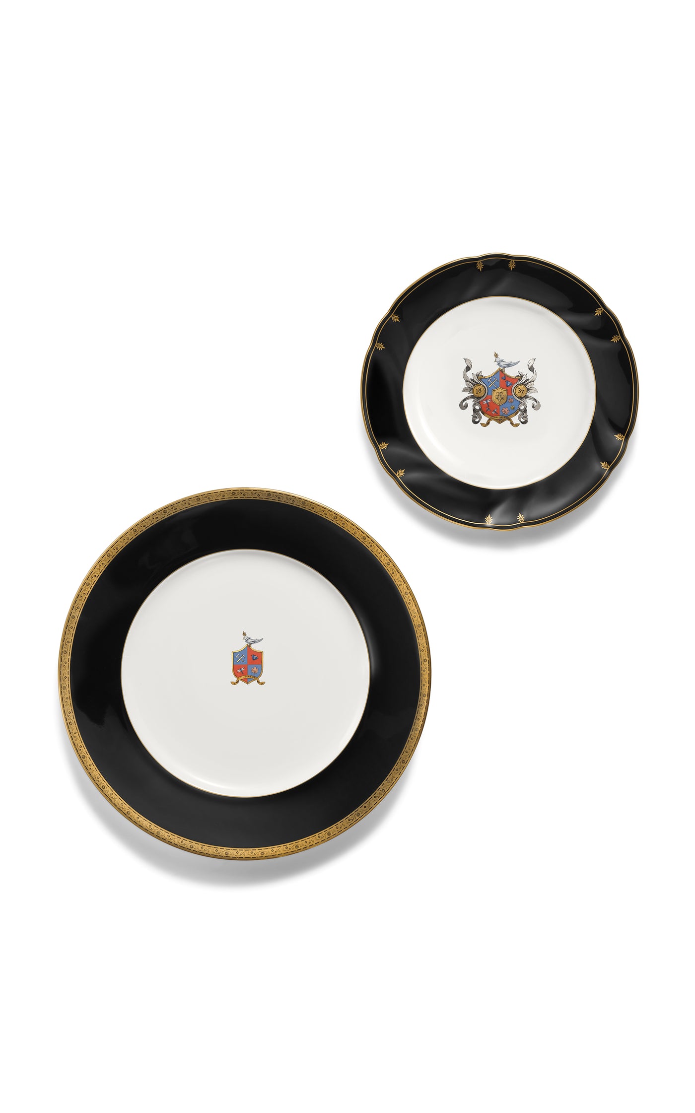 Crest Bone China Dessert Plate