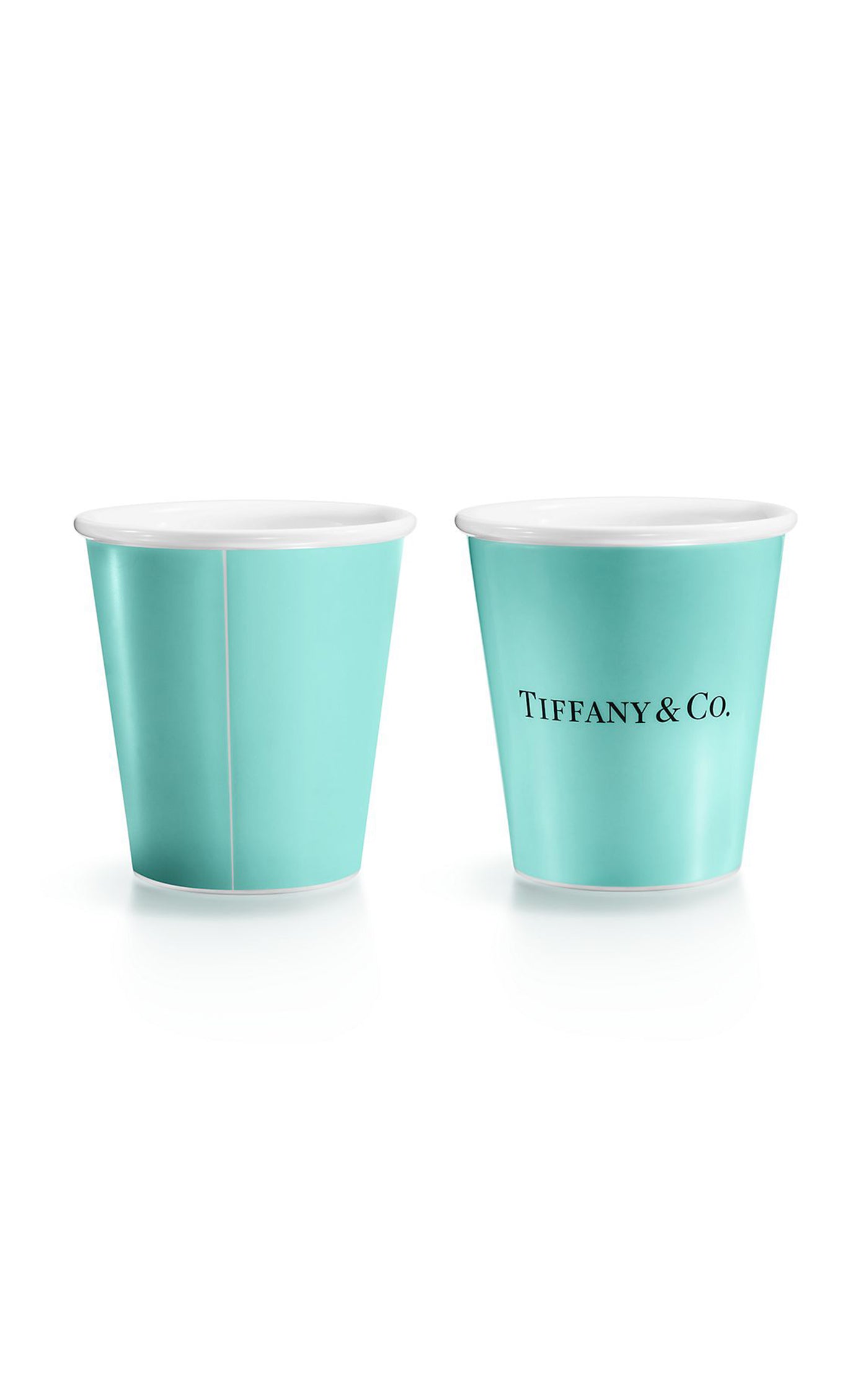 Set-of-Two Bone China Coffee Cups