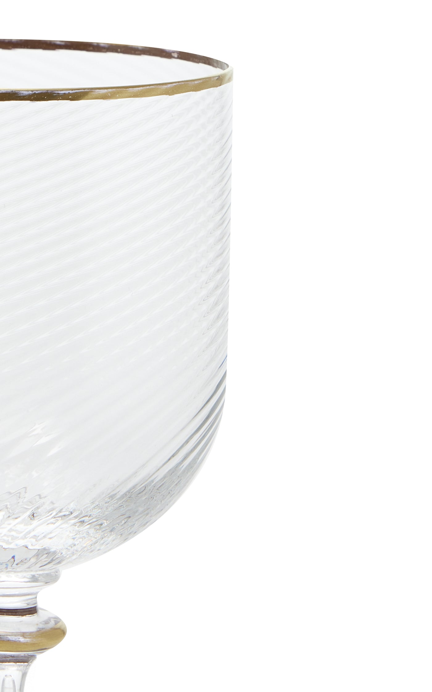 Twist Red Wine Glass