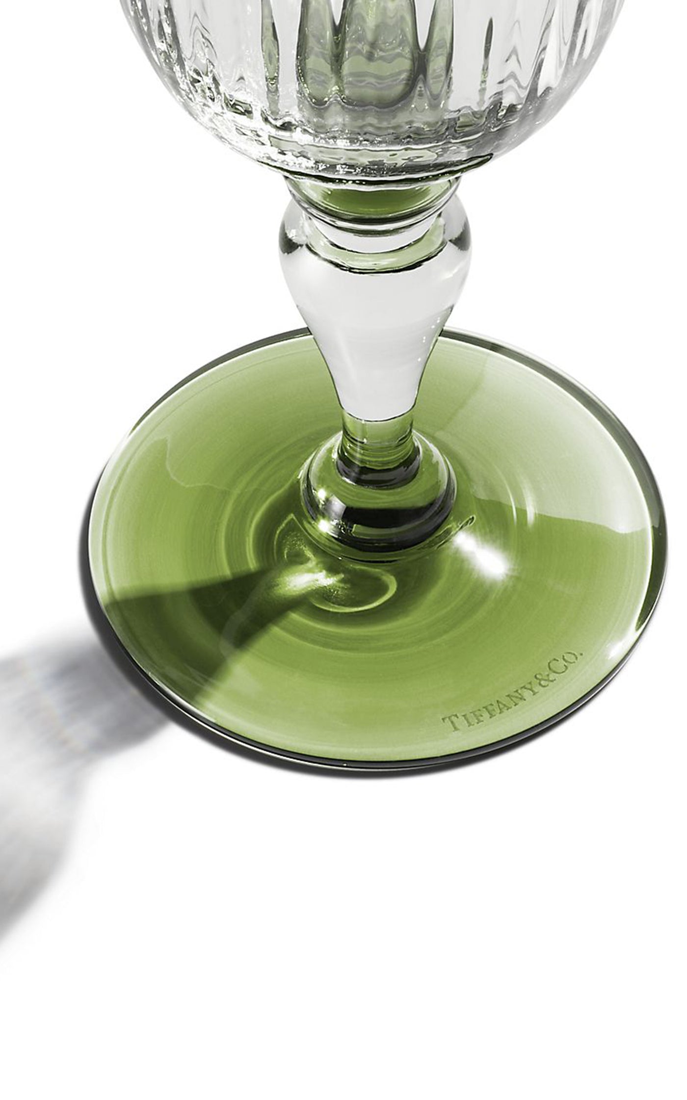 Color Block Wine Glass