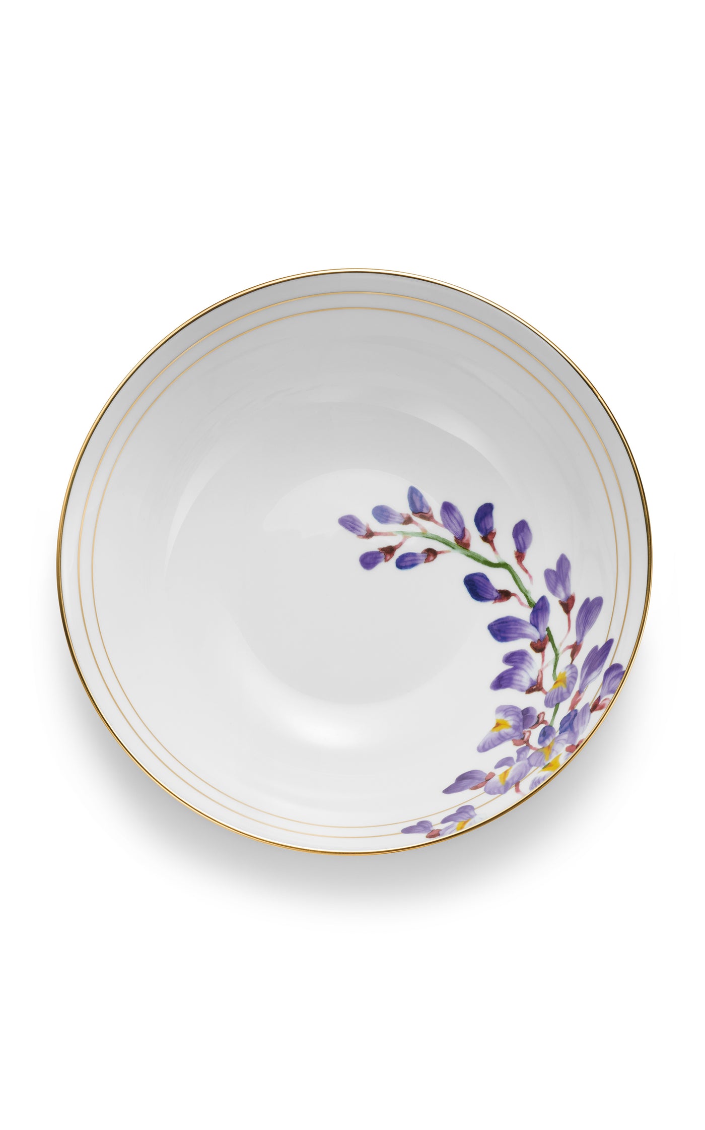 Wisteria Porcelain Serving Bowl