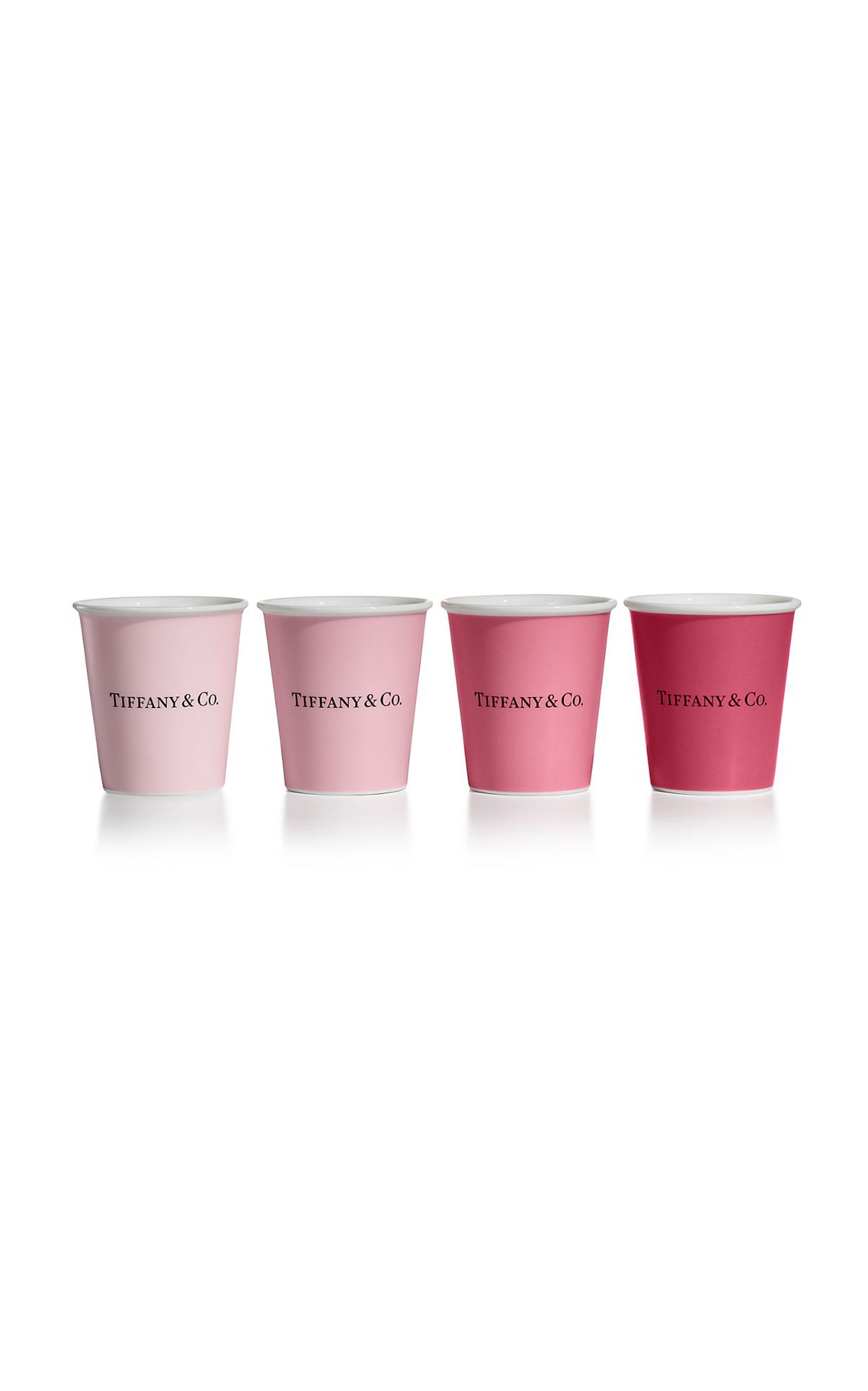 Set-of-Four Bone China Coffee Cups