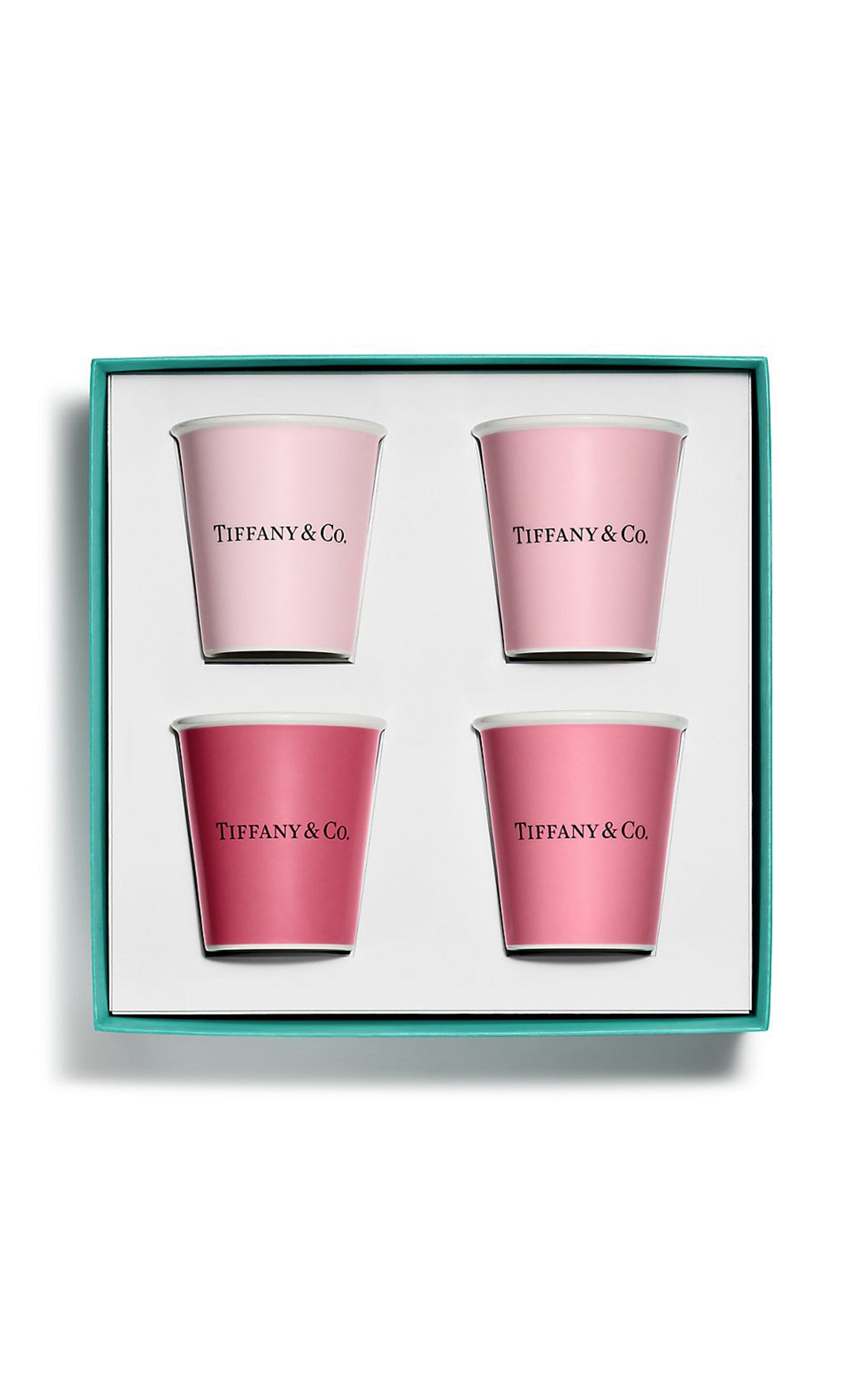 Set-of-Four Bone China Coffee Cups