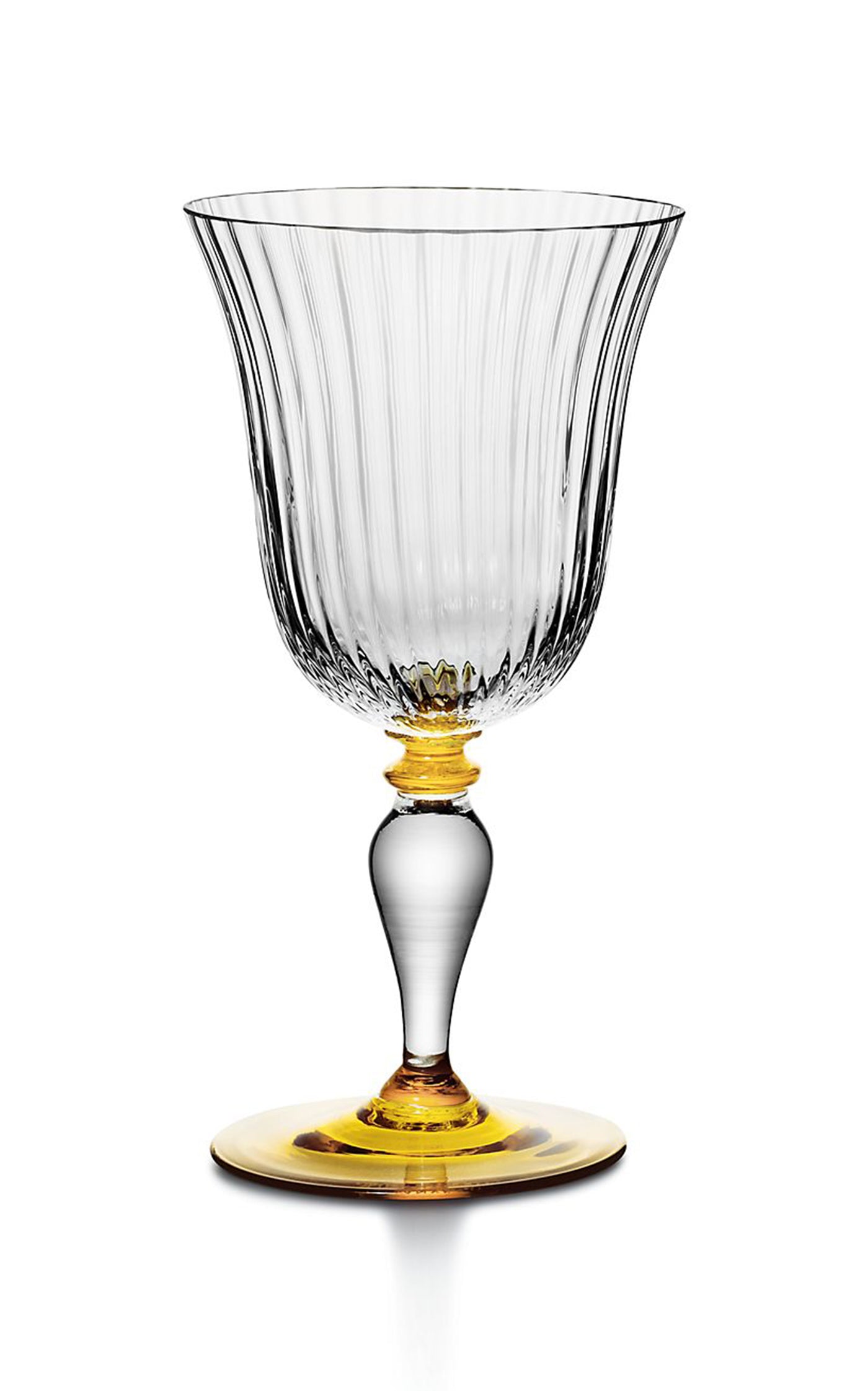 Color Block Wine Glass