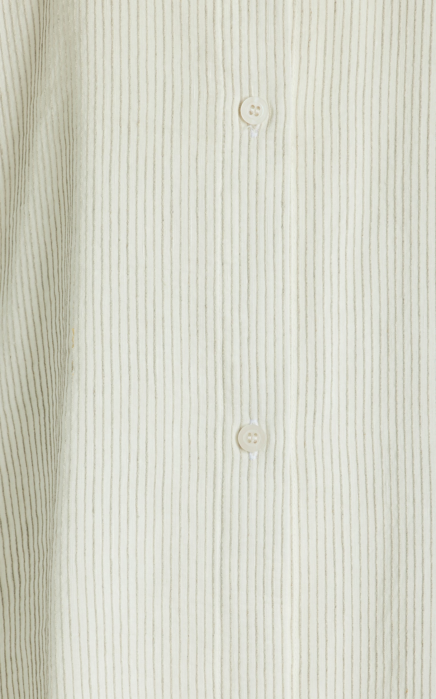 Amal Oversized Striped Linen-Silk Shirt
