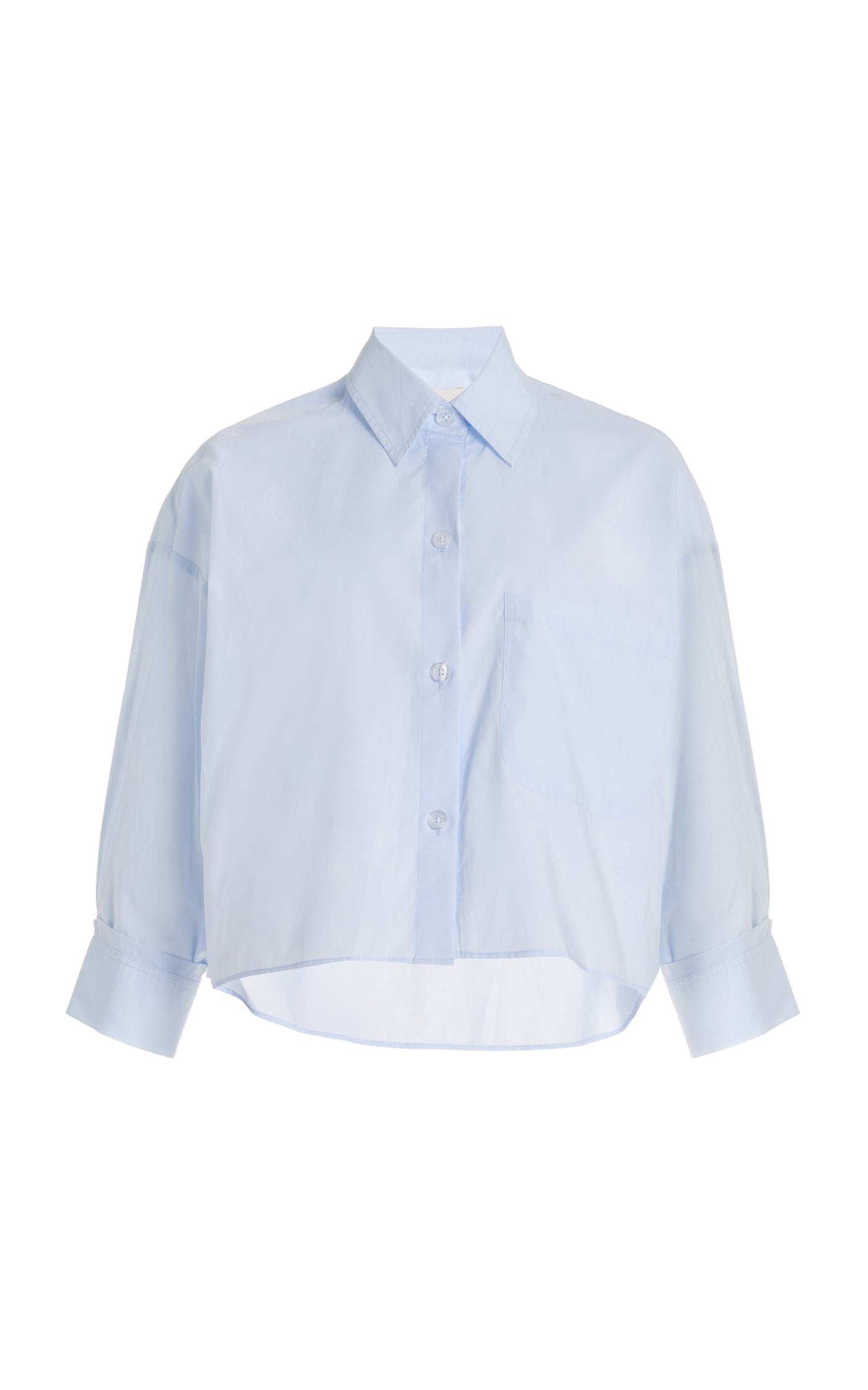 Soon To Be Ex Cropped Cotton Shirt