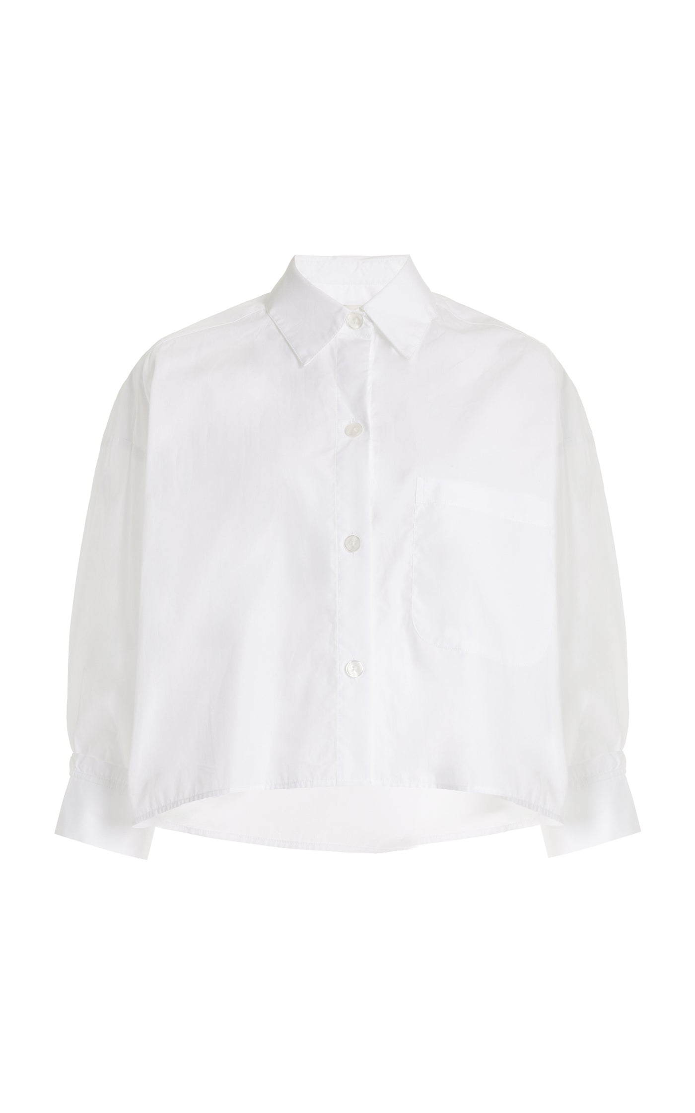 Soon To Be Ex Cropped Cotton Shirt
