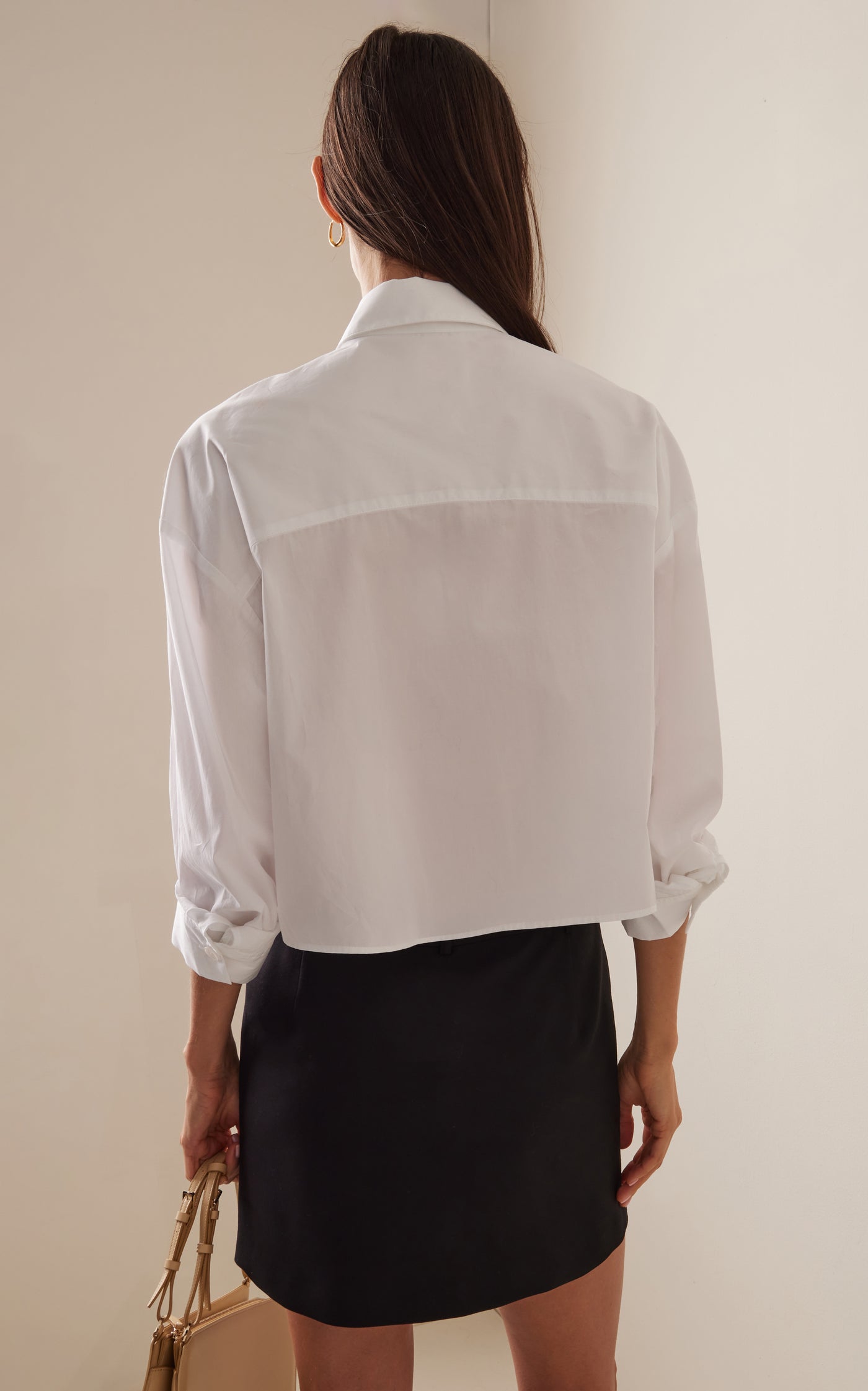 Soon To Be Ex Cropped Cotton Shirt