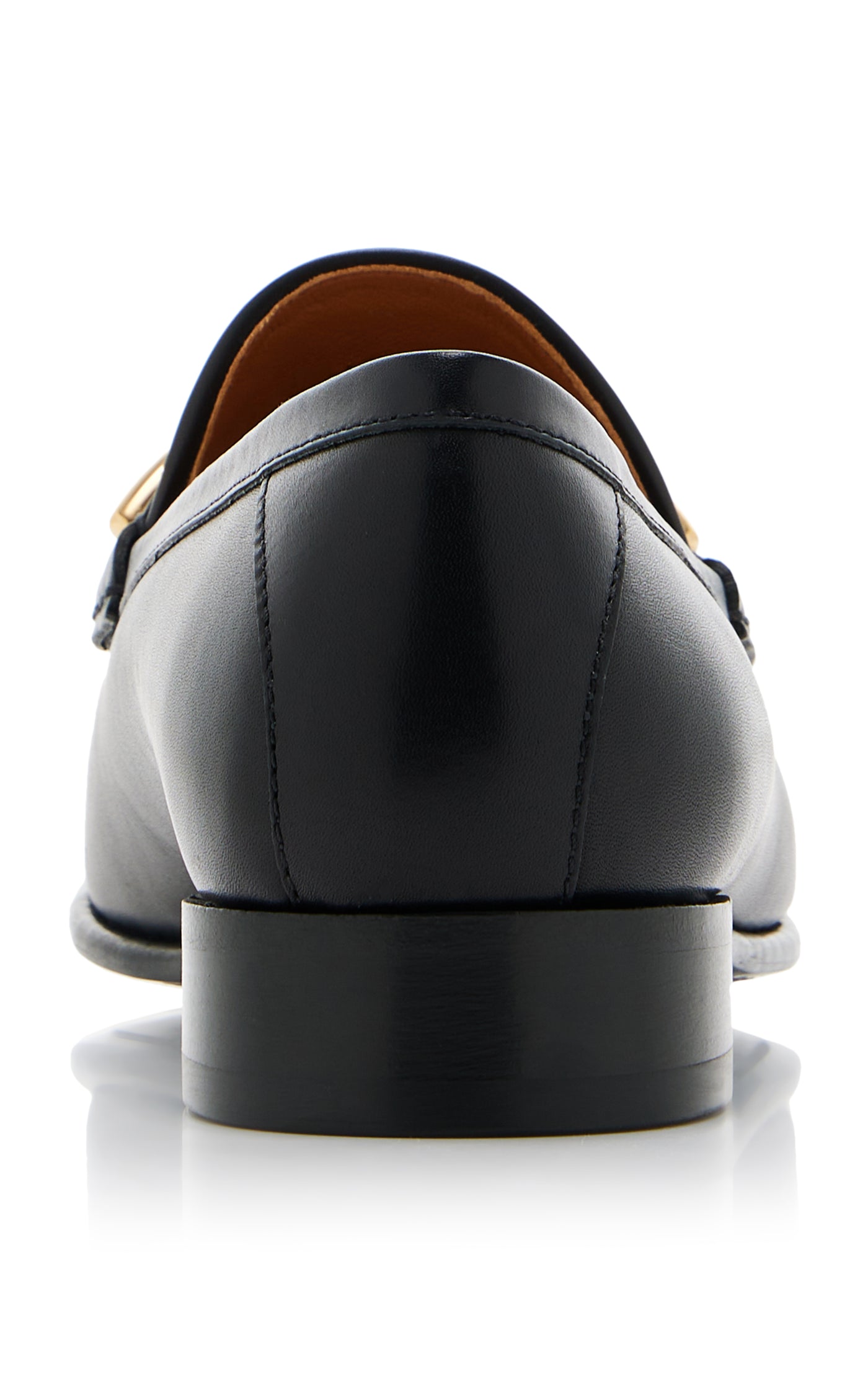 VLogo Leather Loafers