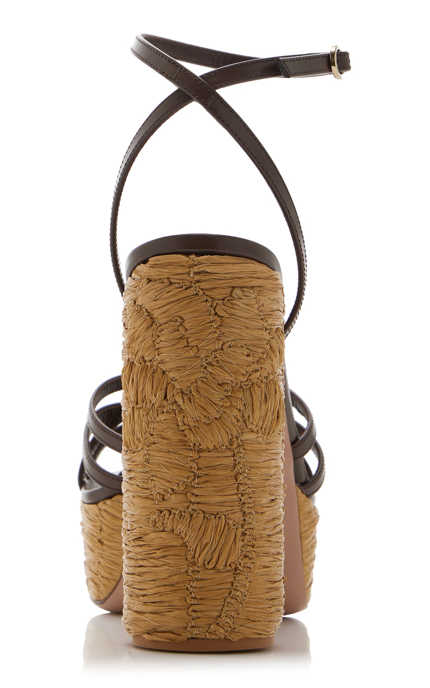 Raflower Raffia Platform Sandals