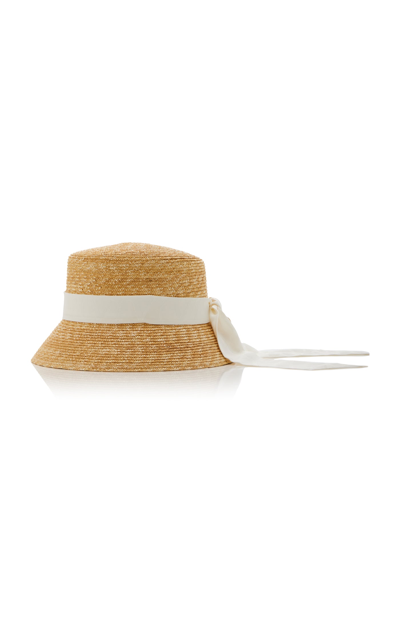 Woven Raffia Bucket Hat