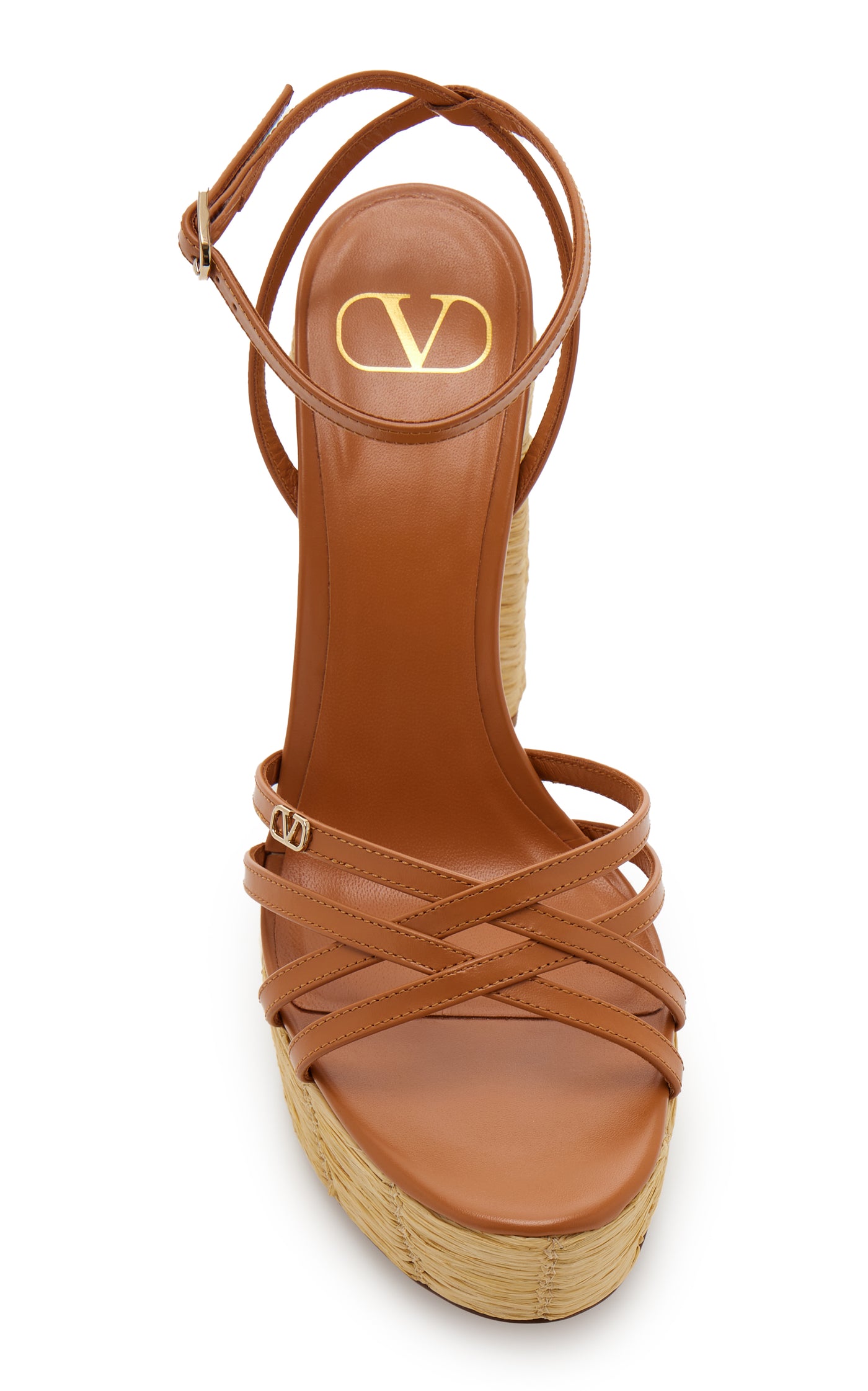 Raflower Raffia Platform Sandals