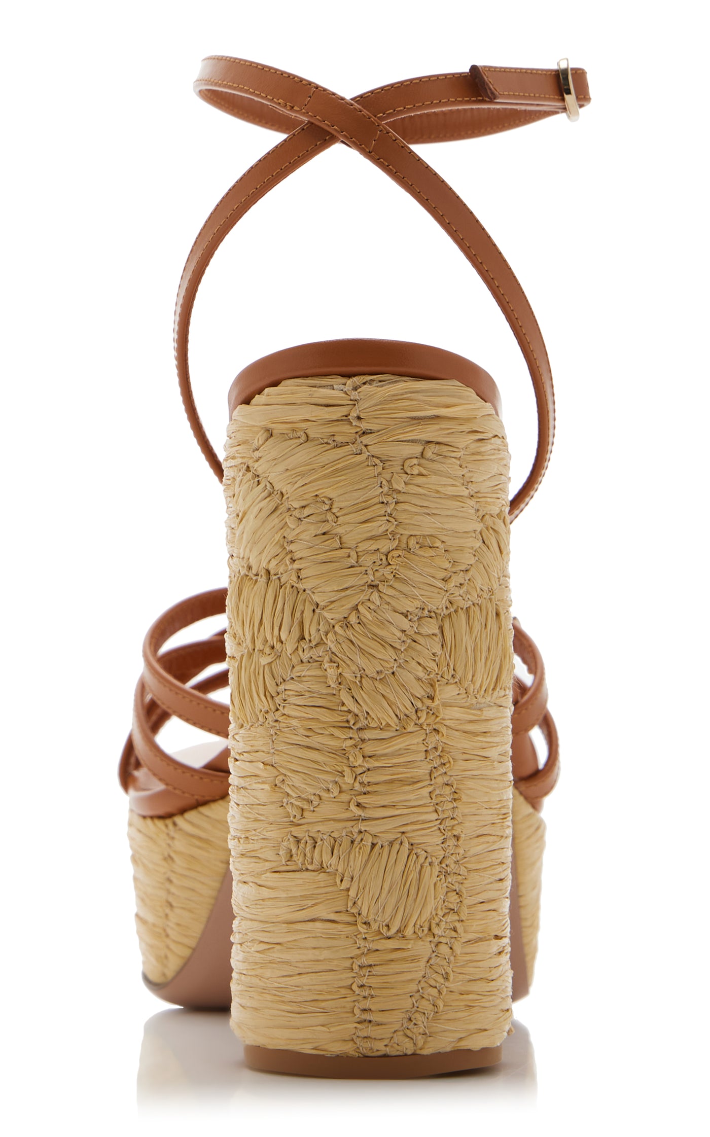 Raflower Raffia Platform Sandals